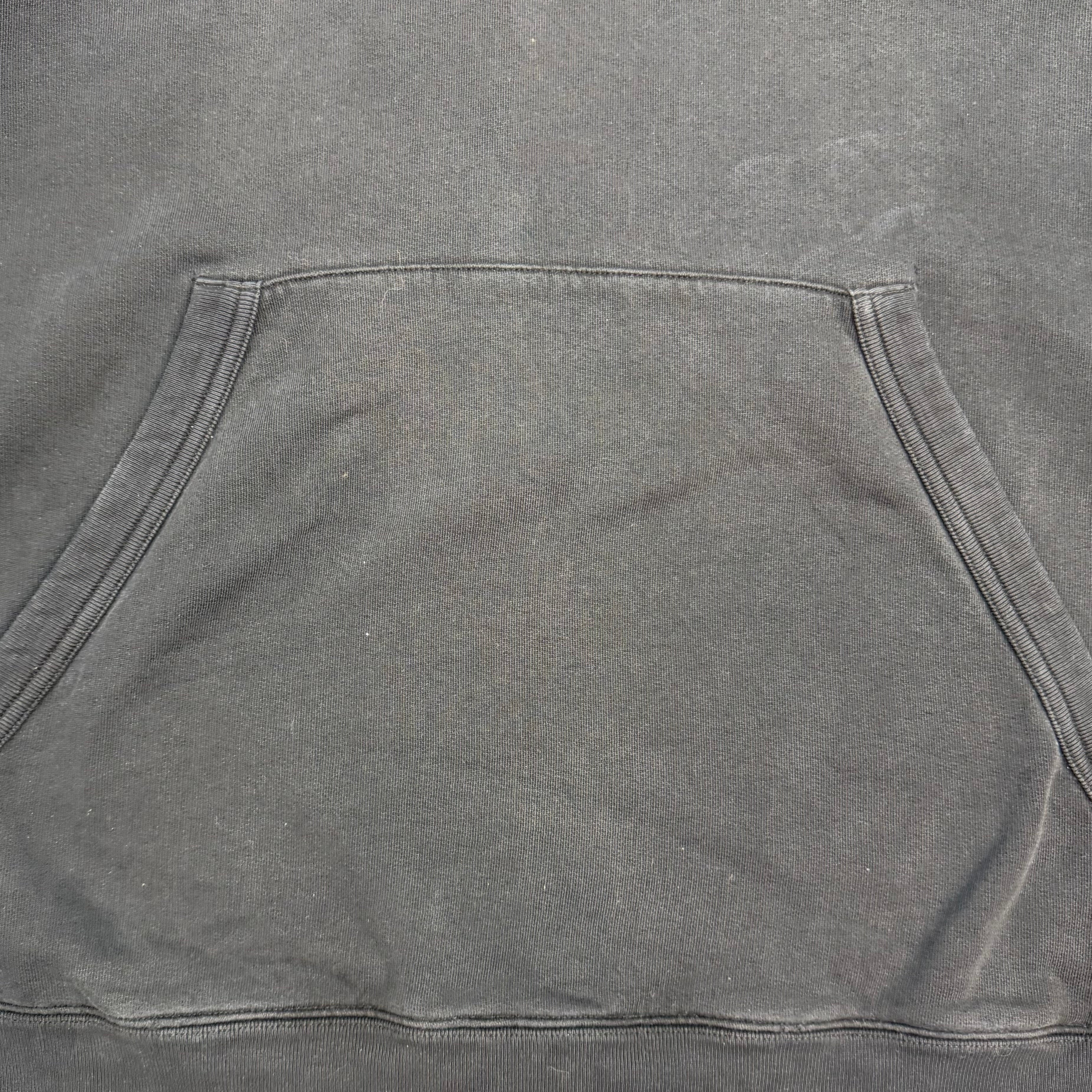 Acne Studios Face Patch Logo Hoodie Black