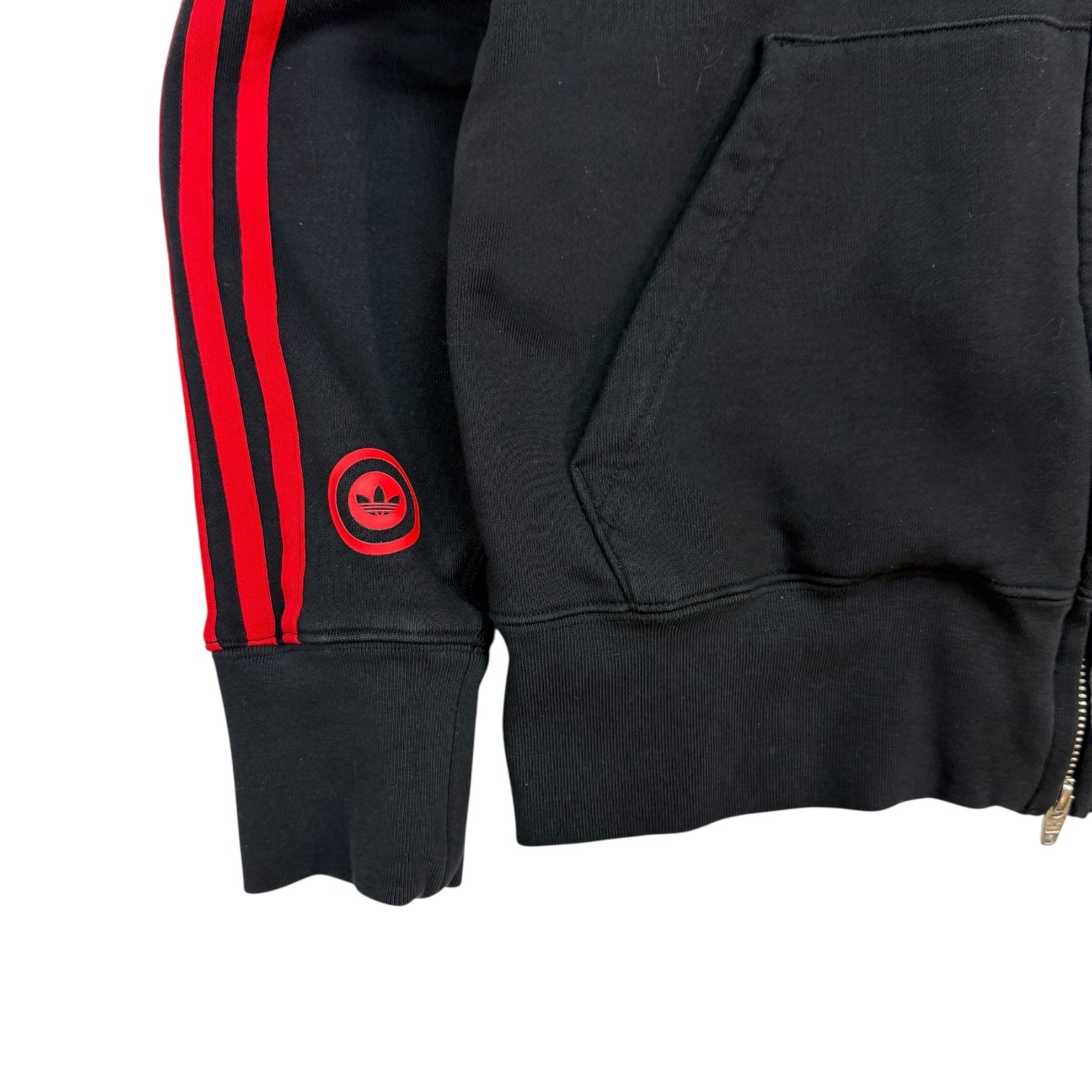 Adidas x Bape Shark Full Zip Hoodie Black/Red