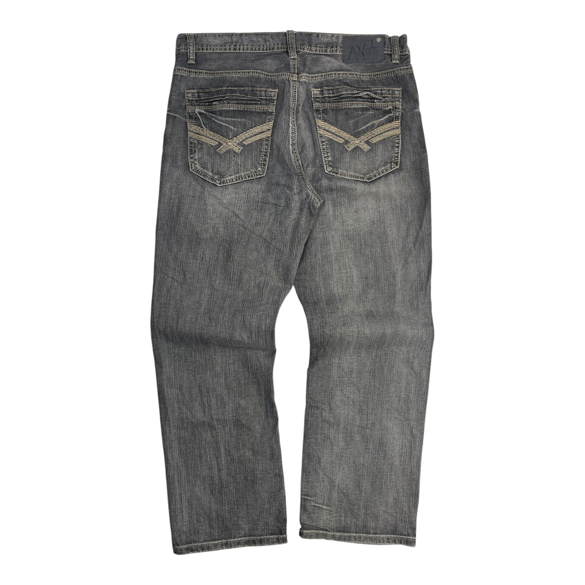 Vintage Axel Straight Jeans Washed Grey