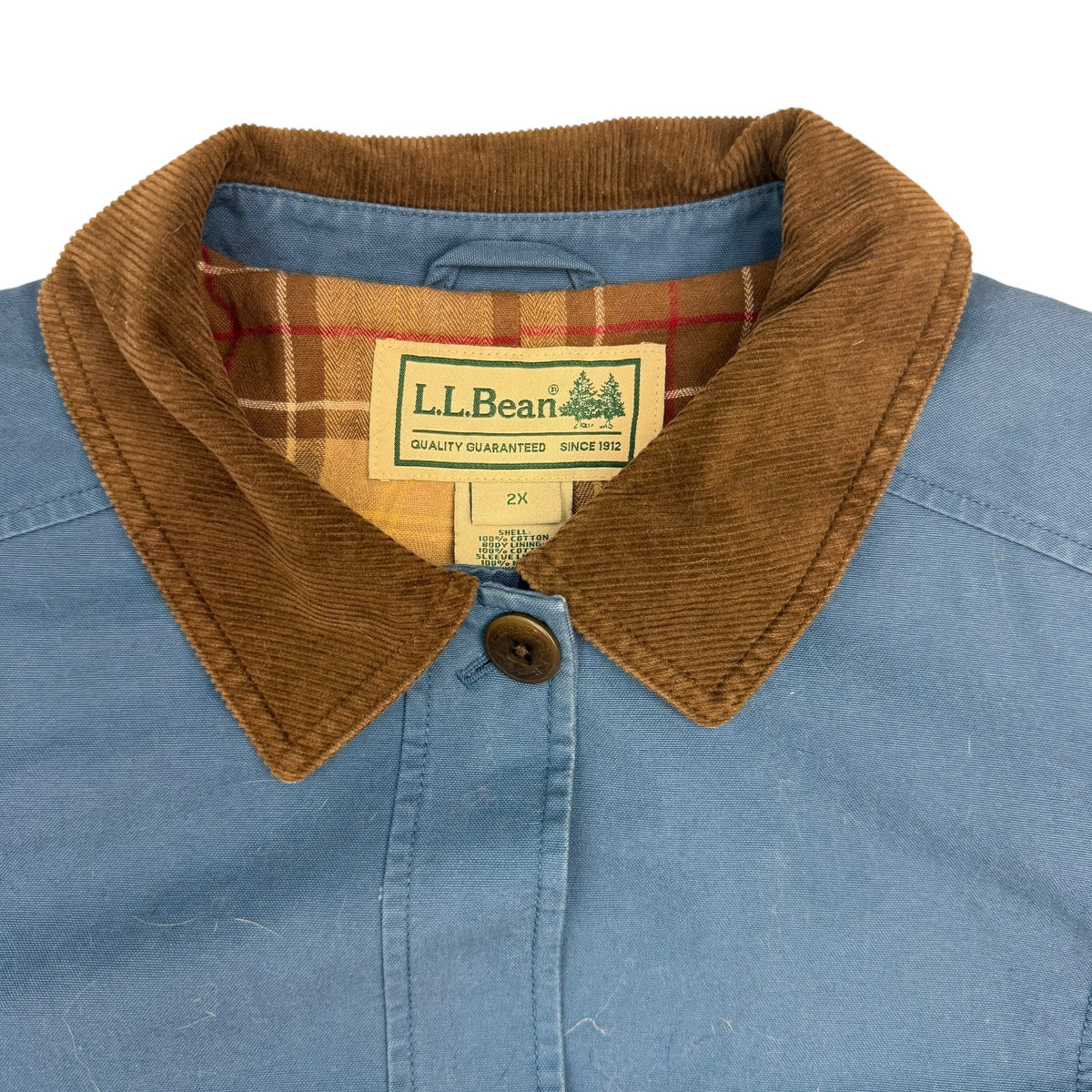 Vintage L.L. Bean Barn Jacket Blue