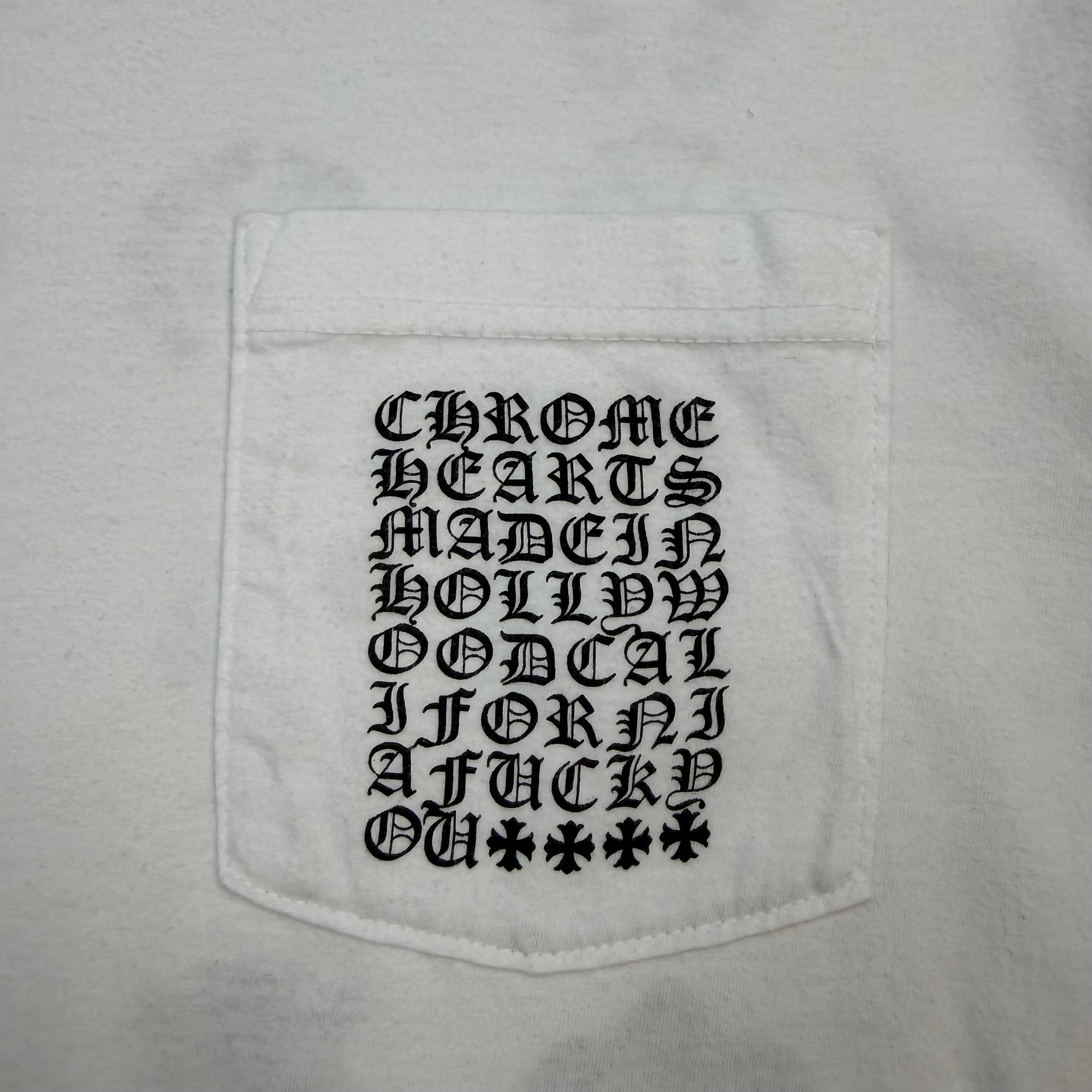 Chrome Hearts Multi Logo Tee White