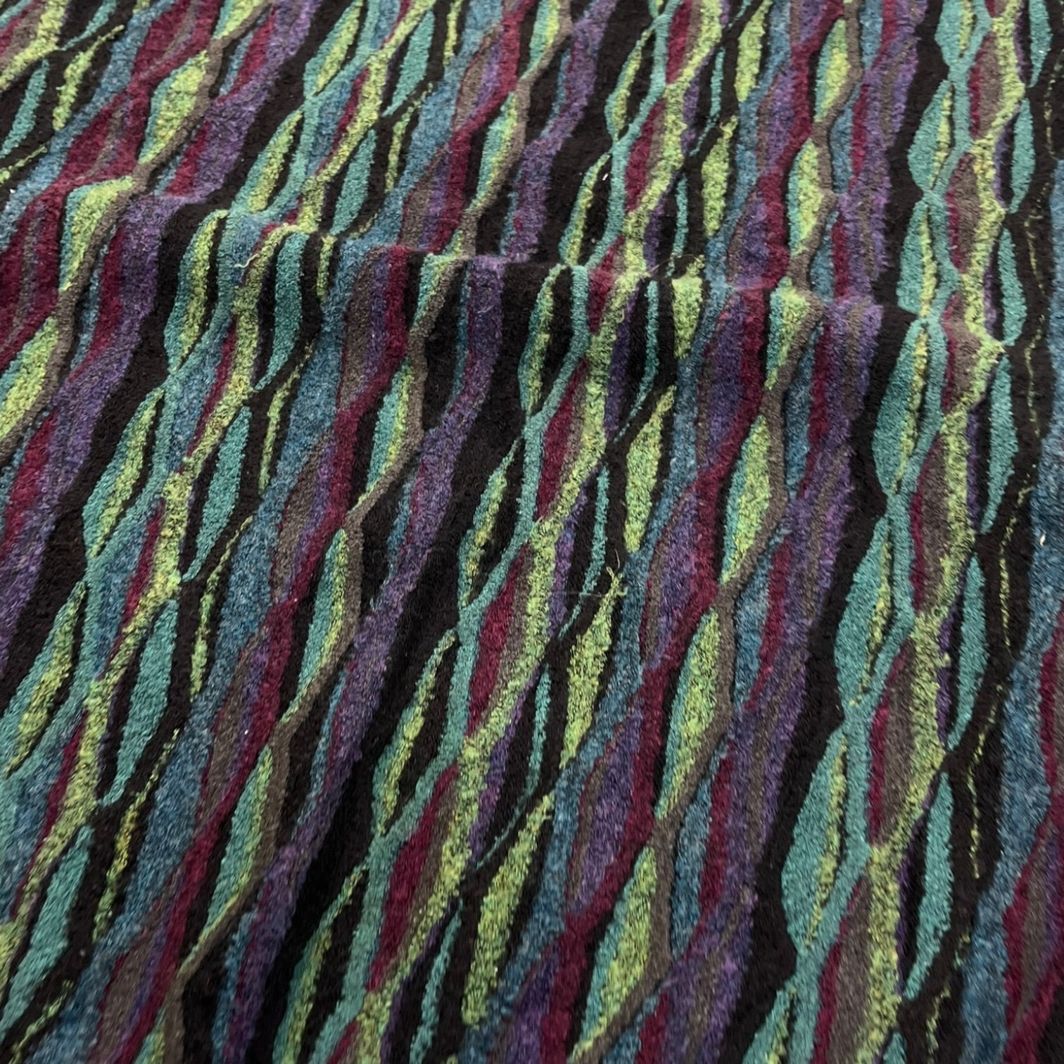 Vintage Tundra Vertical Diamond 3D Knit Borealis