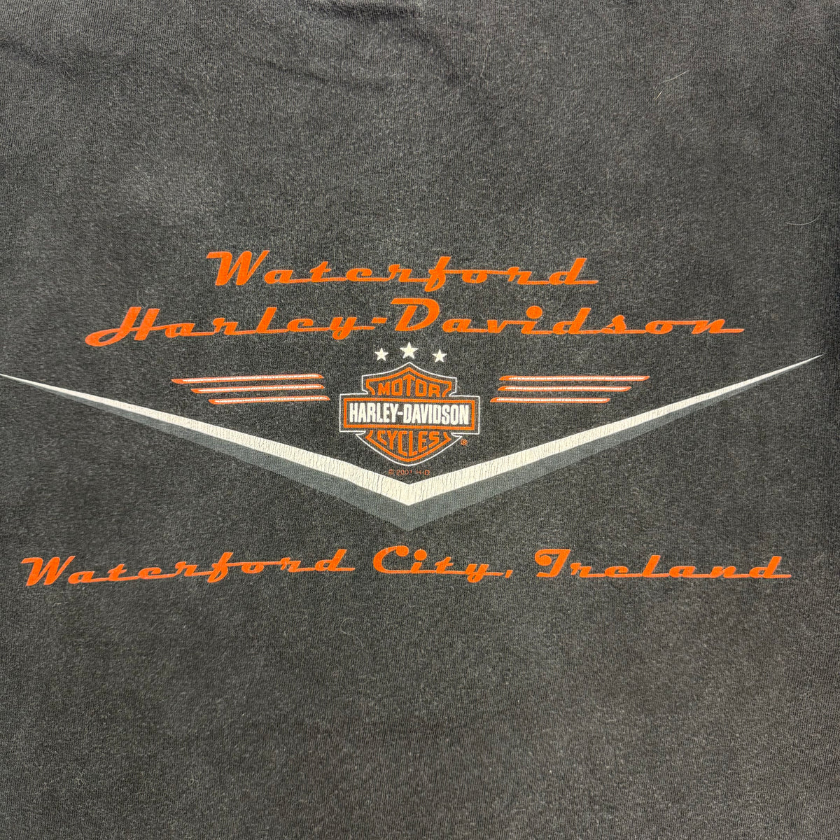 2003 Harley Davidson Waterford Tee Black