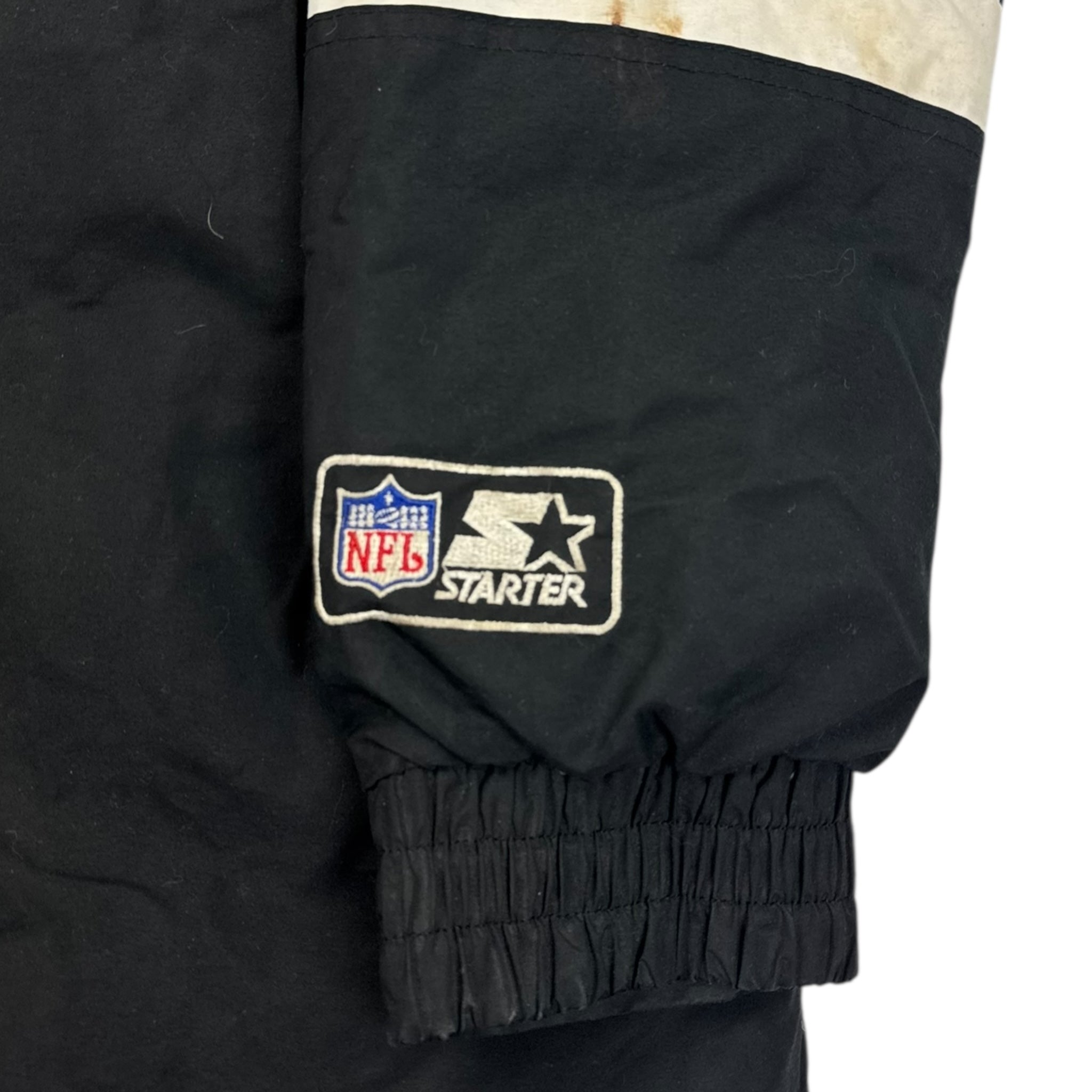 Vintage Raiders Long Parka Starter Jacket