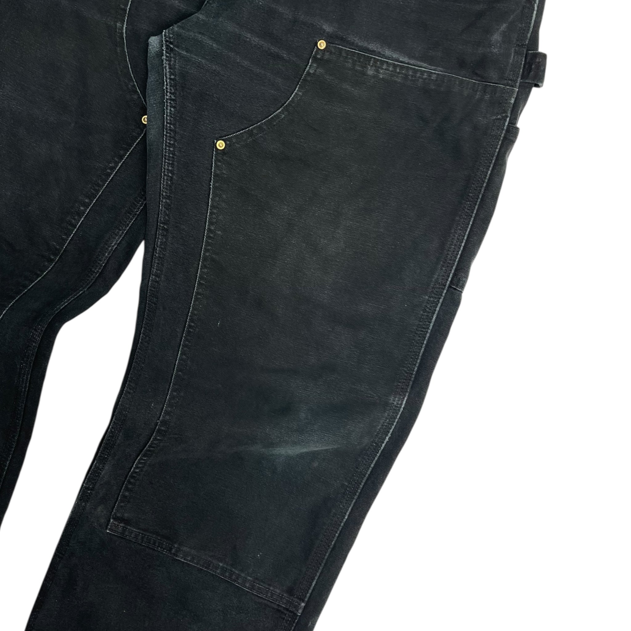 Vintage Carhartt Double Knee Pants Black