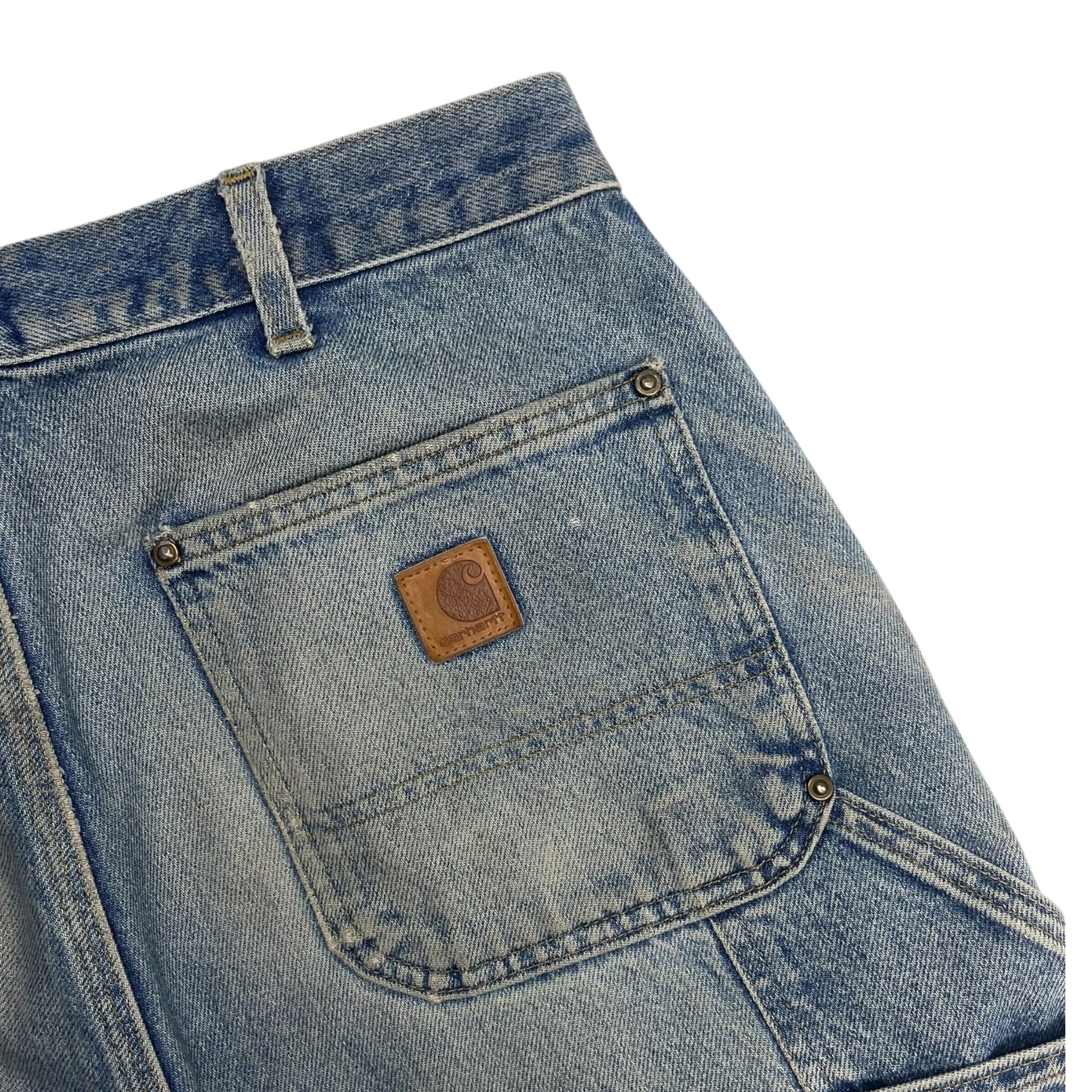 Vintage Carhartt Denim Double Knee Bottoms