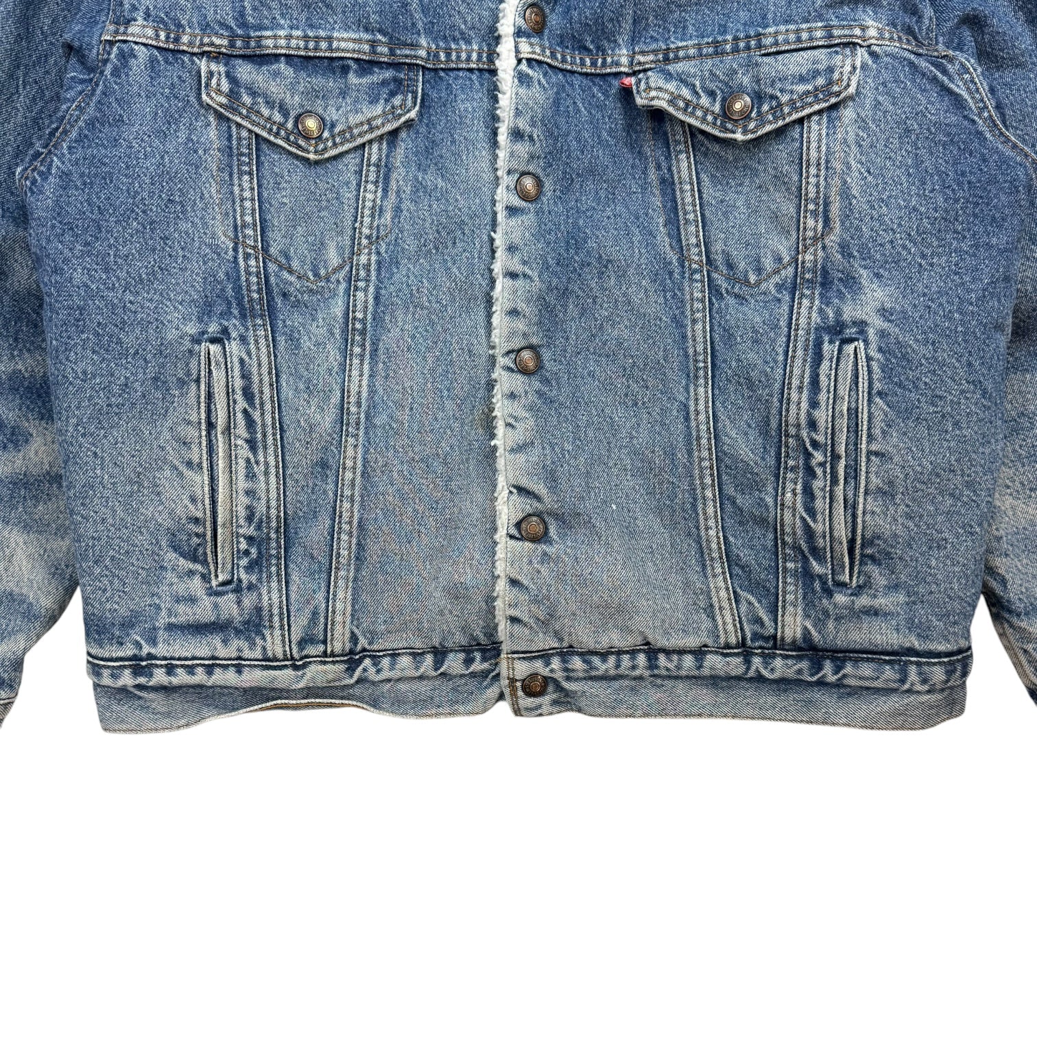 Vintage Levi’s Denim Sherpa Lined Jacket