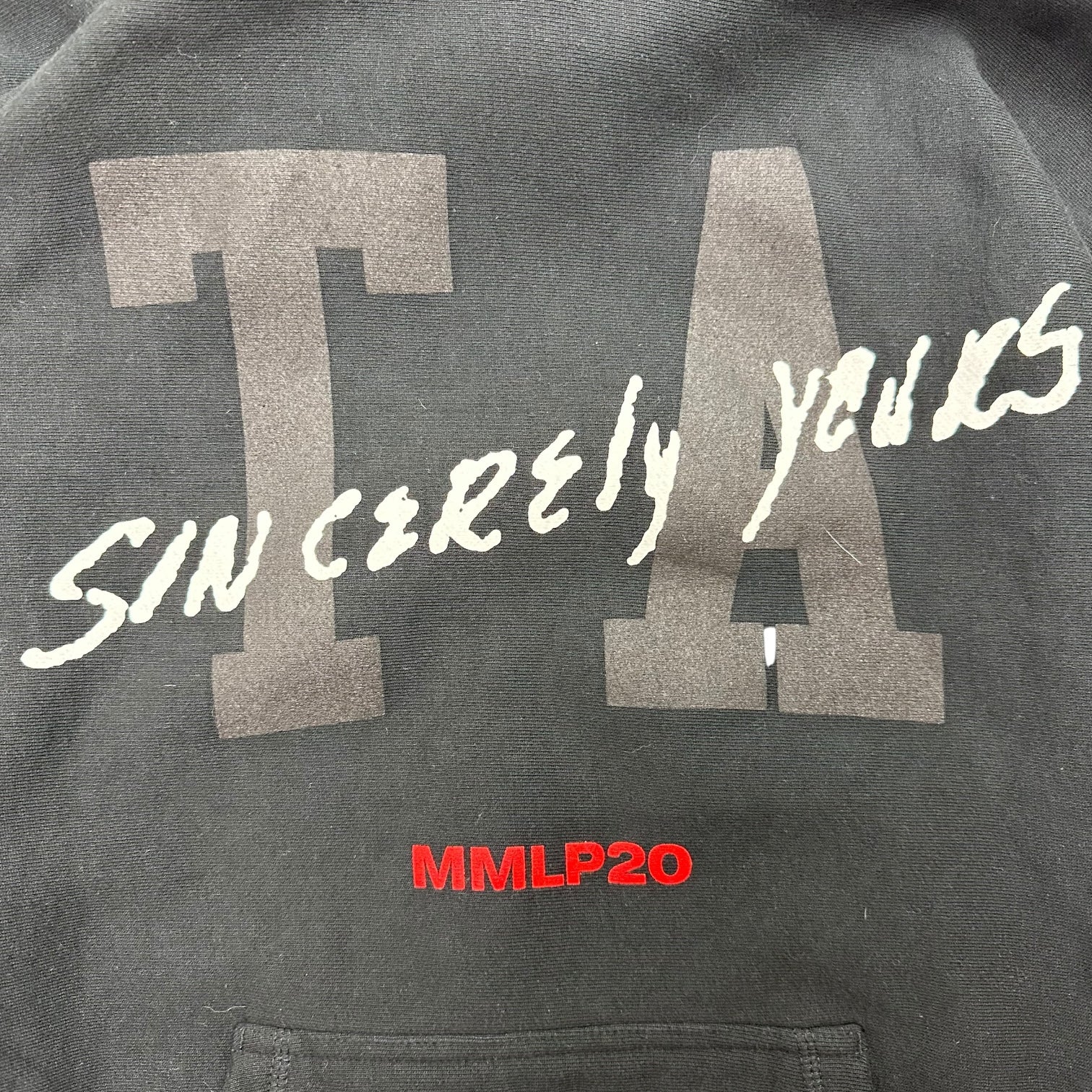 Eminem Marshall Mathers ‘Sincerely Yours’ Hoodie Black