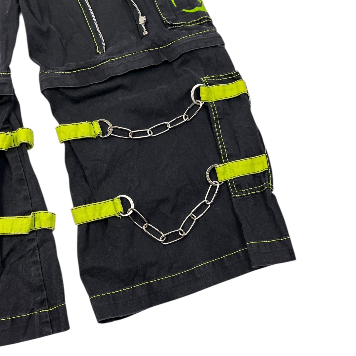 Vintage Y2K Tripp NYC Goth Rave Biohazard Baggy Pant