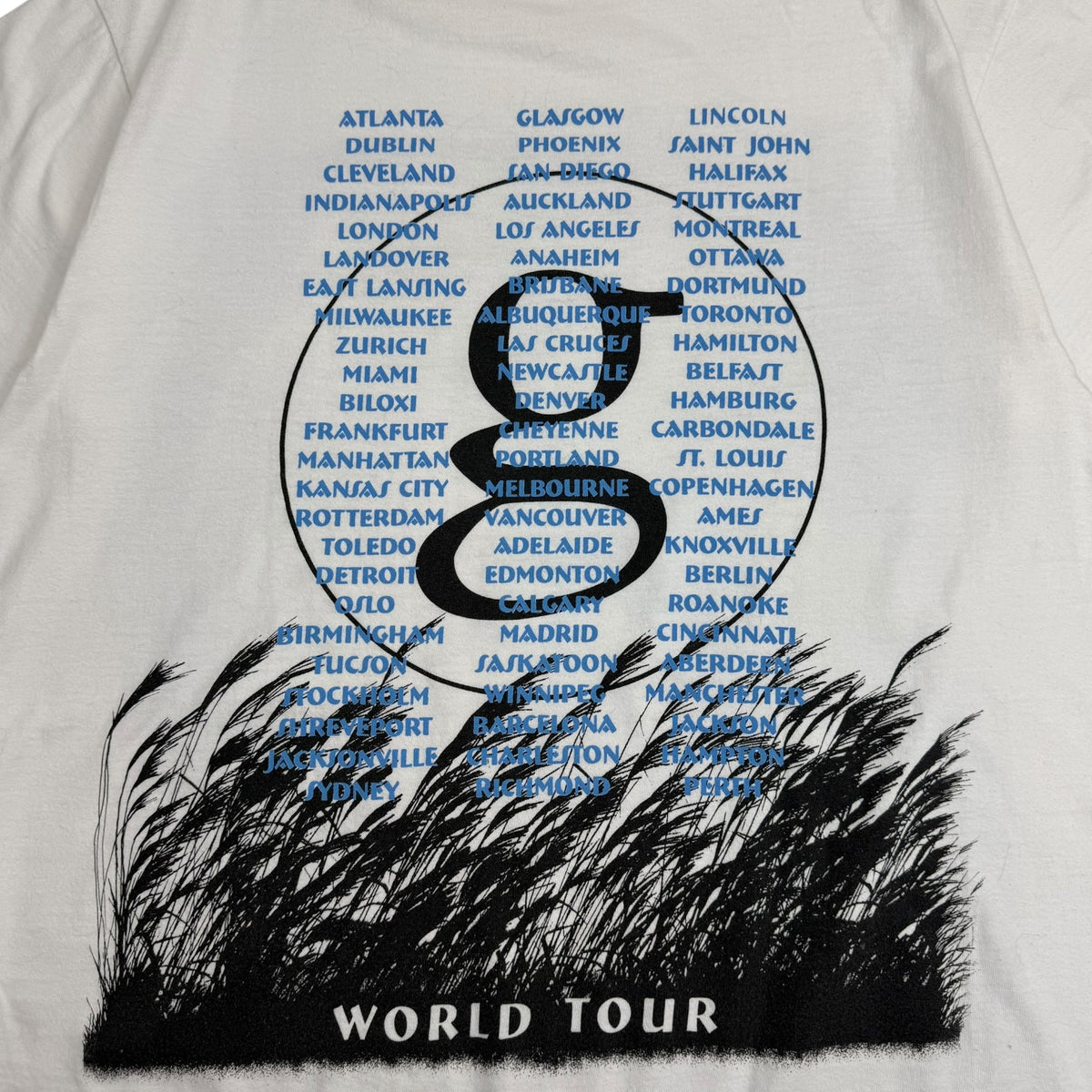 Vintage Garth Brooks Fresh Horses Tour Tee White