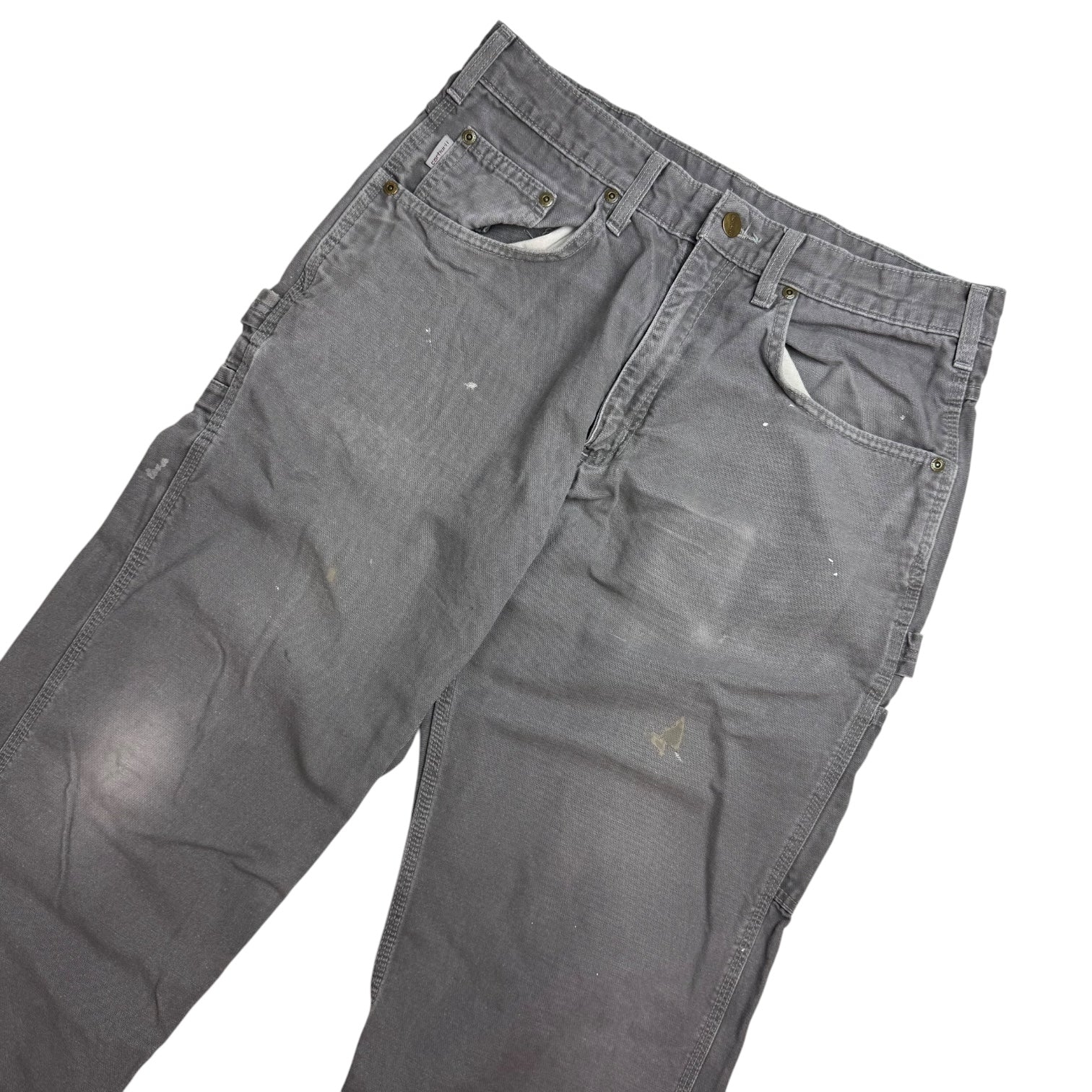 Vintage Carhartt Single Knee Pants Light Grey