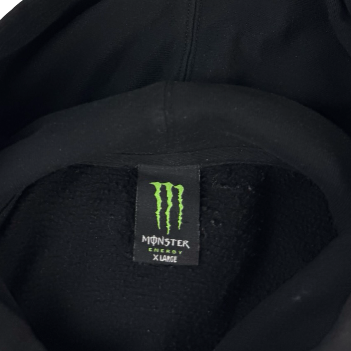 Vintage Y2K Monster Energy Hoodie Black