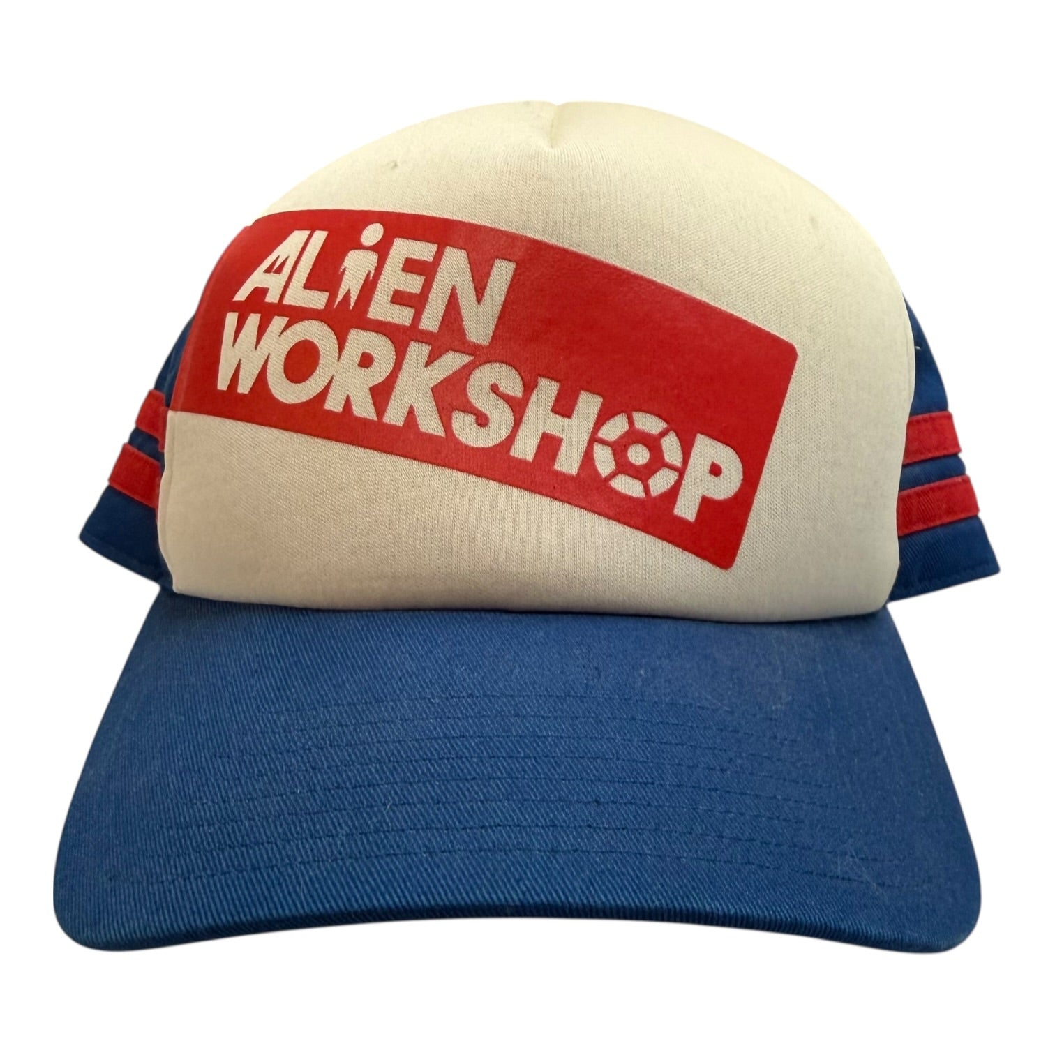 Vintage Alien Workshop Snap Back Hat Red/White/Blue
