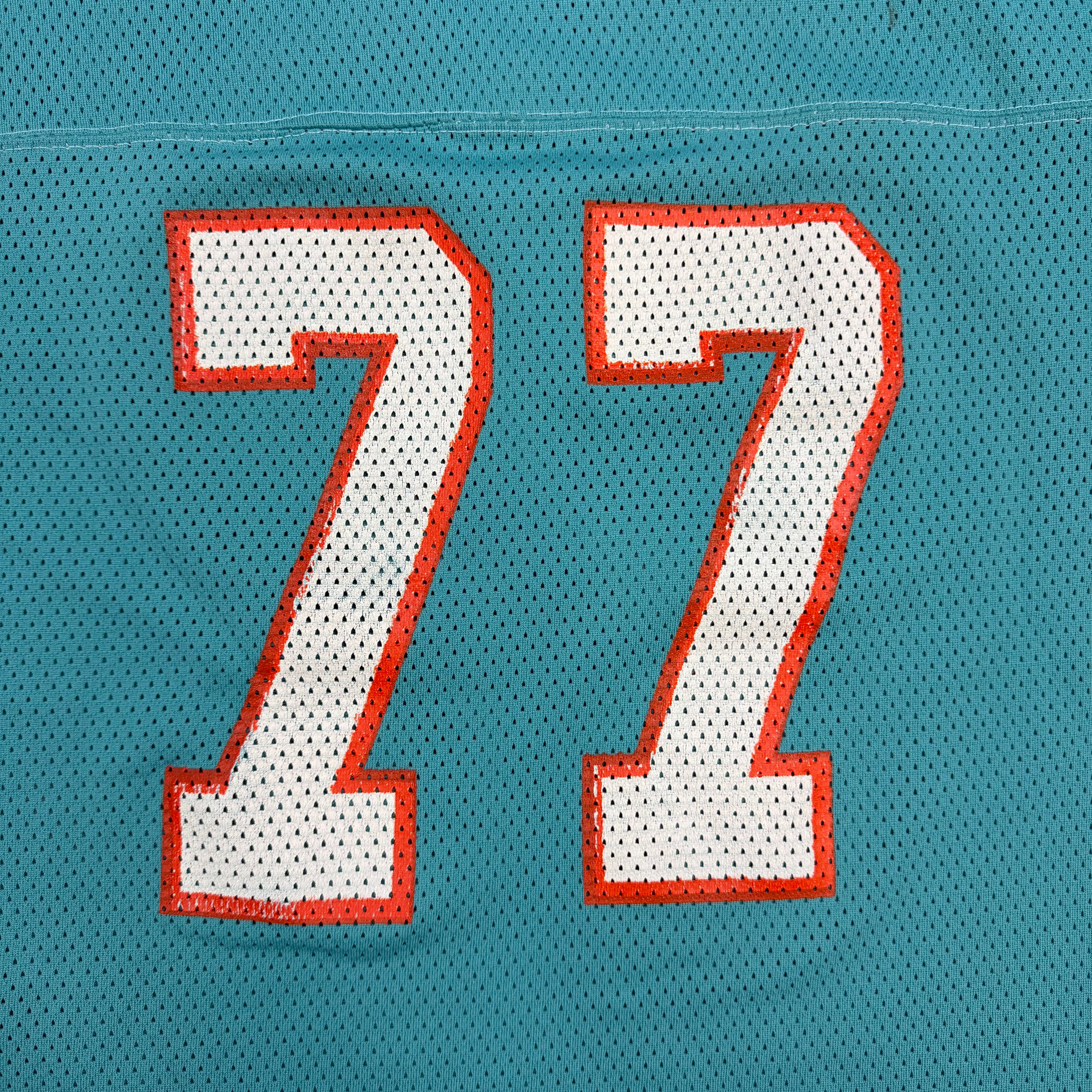 Vintage Saxon Athletic Football Jersey Teal