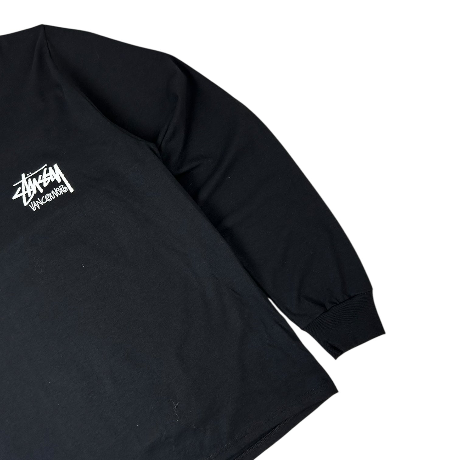 Stussy Vancouver Chapter Long Sleeve Shirt Black
