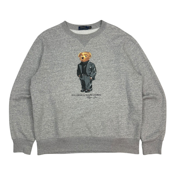 Vintage Polo Ralph Lauren Polo Bear Crewneck Grey