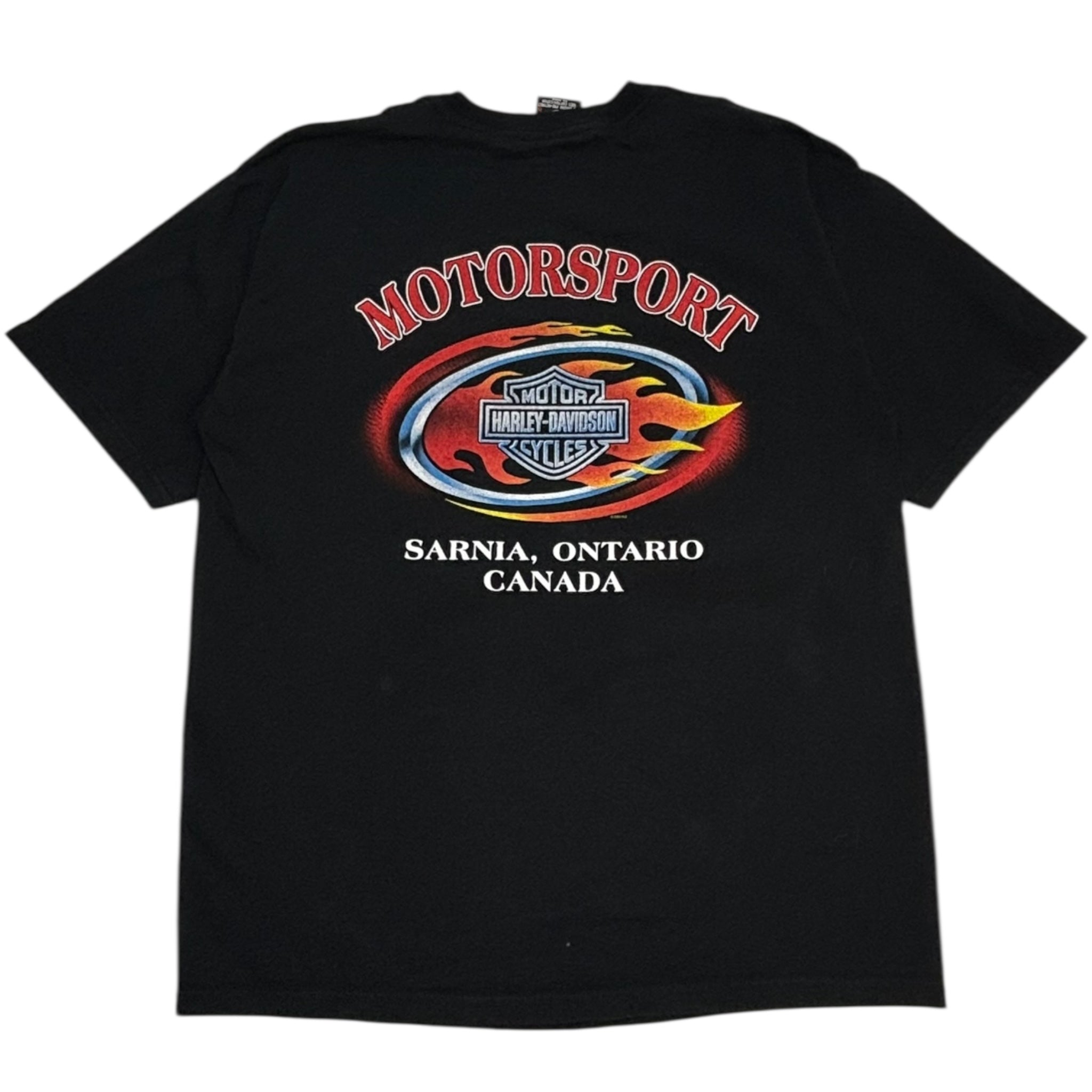 2005 Harley Davidson Sarnia, OT T-Shirt Black