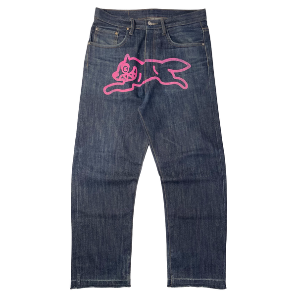 Billionaire Boys Club Ice Cream Running Dog Denim Pant Dark Wash
