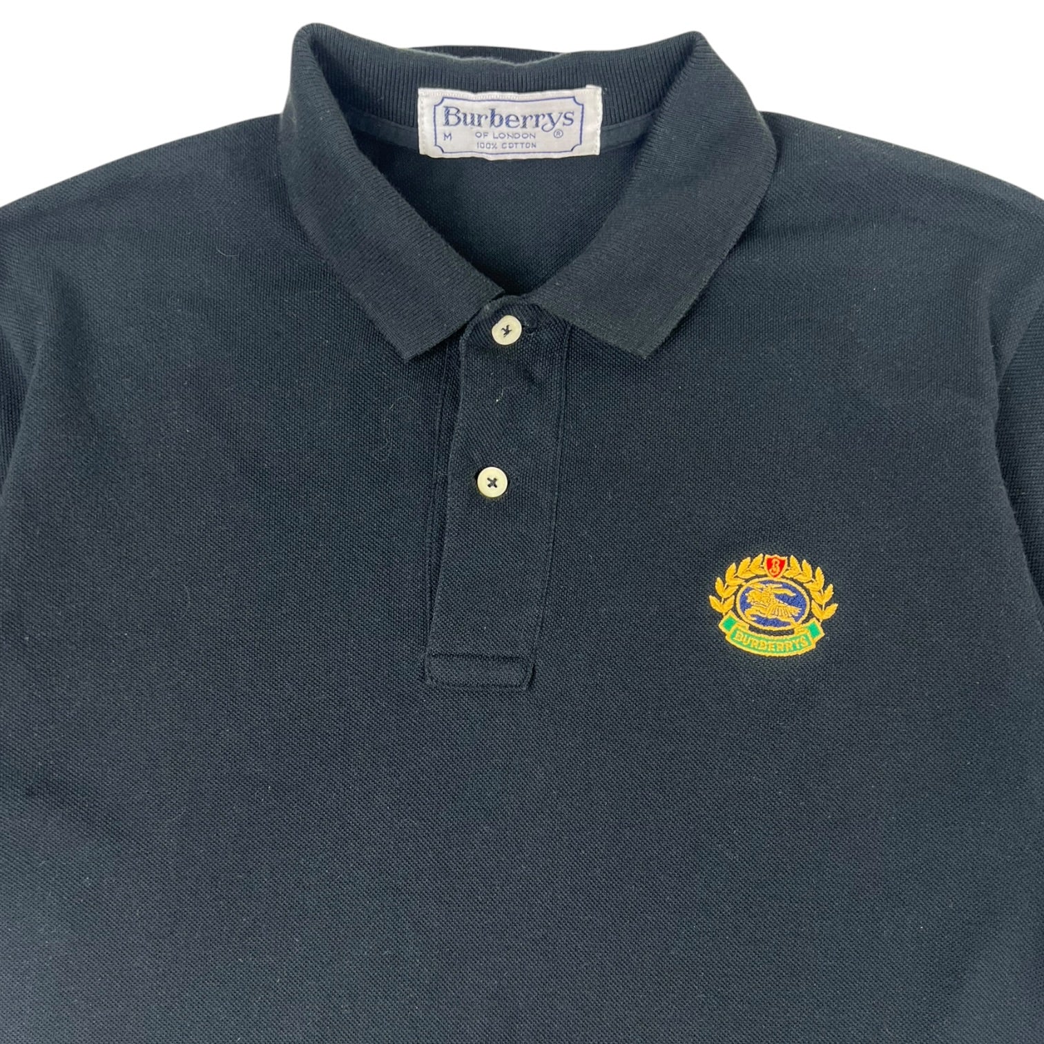 Vintage 1990’s Burberry Polo Black