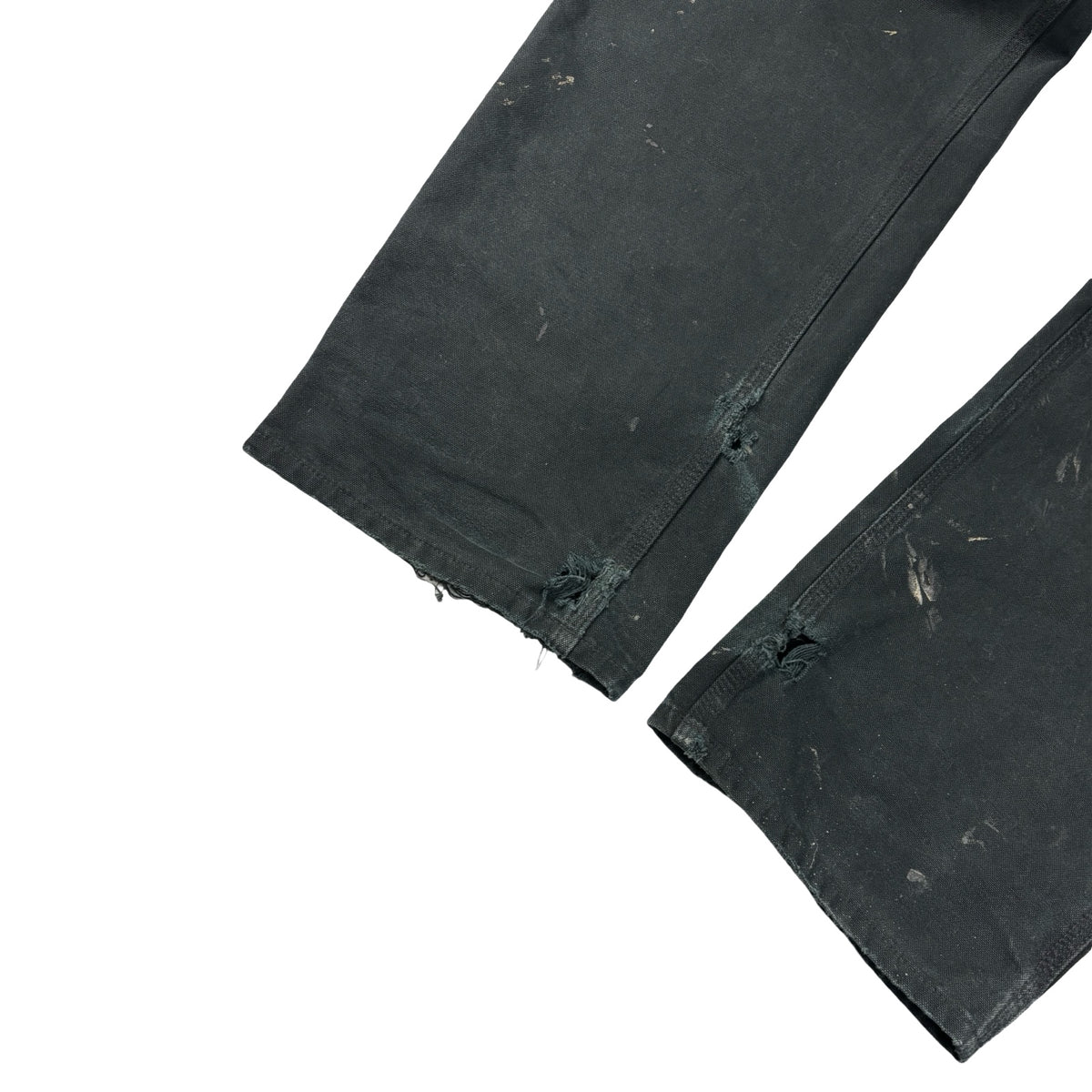 Carhartt Carpenter Pant Clay Splattered Black