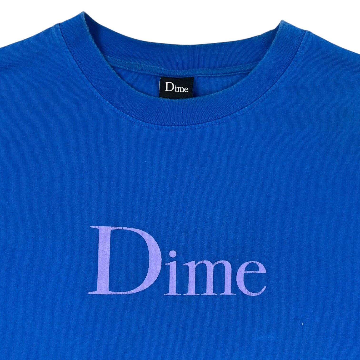 Dime Classic Logo T-Shirt Blue