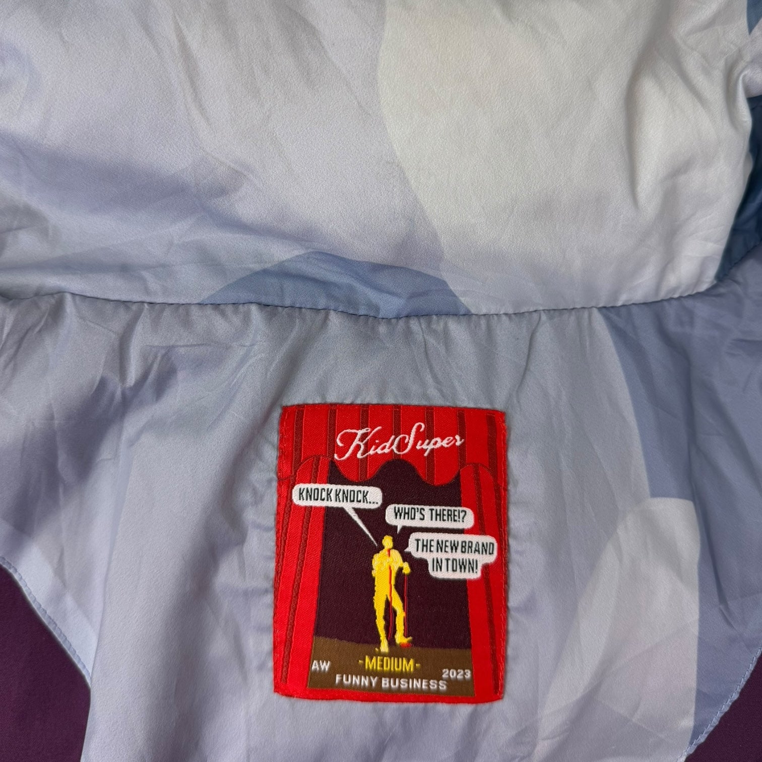 KidSuper Kissing Puffer Jacket