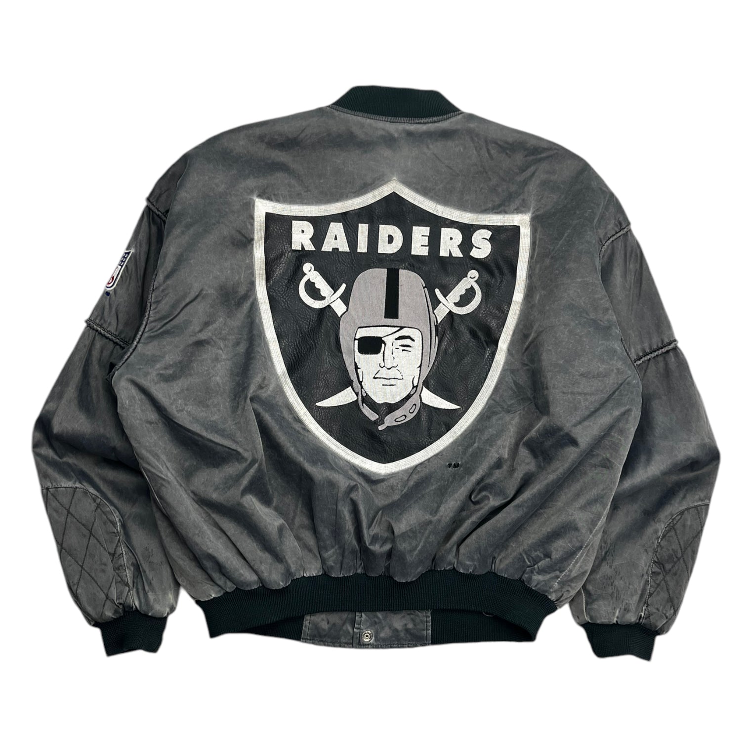 Vintage Los Angeles Raiders NFL East Point Zip Jacket