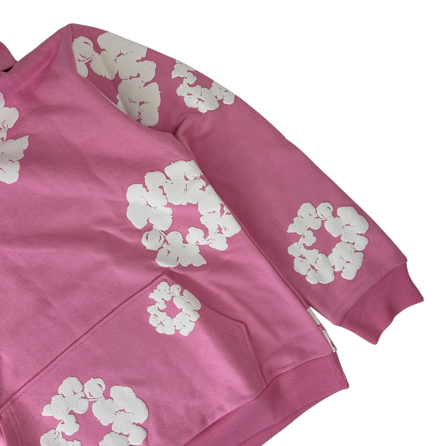 Denim Tears The Cotton Wreath Hoodie Pink