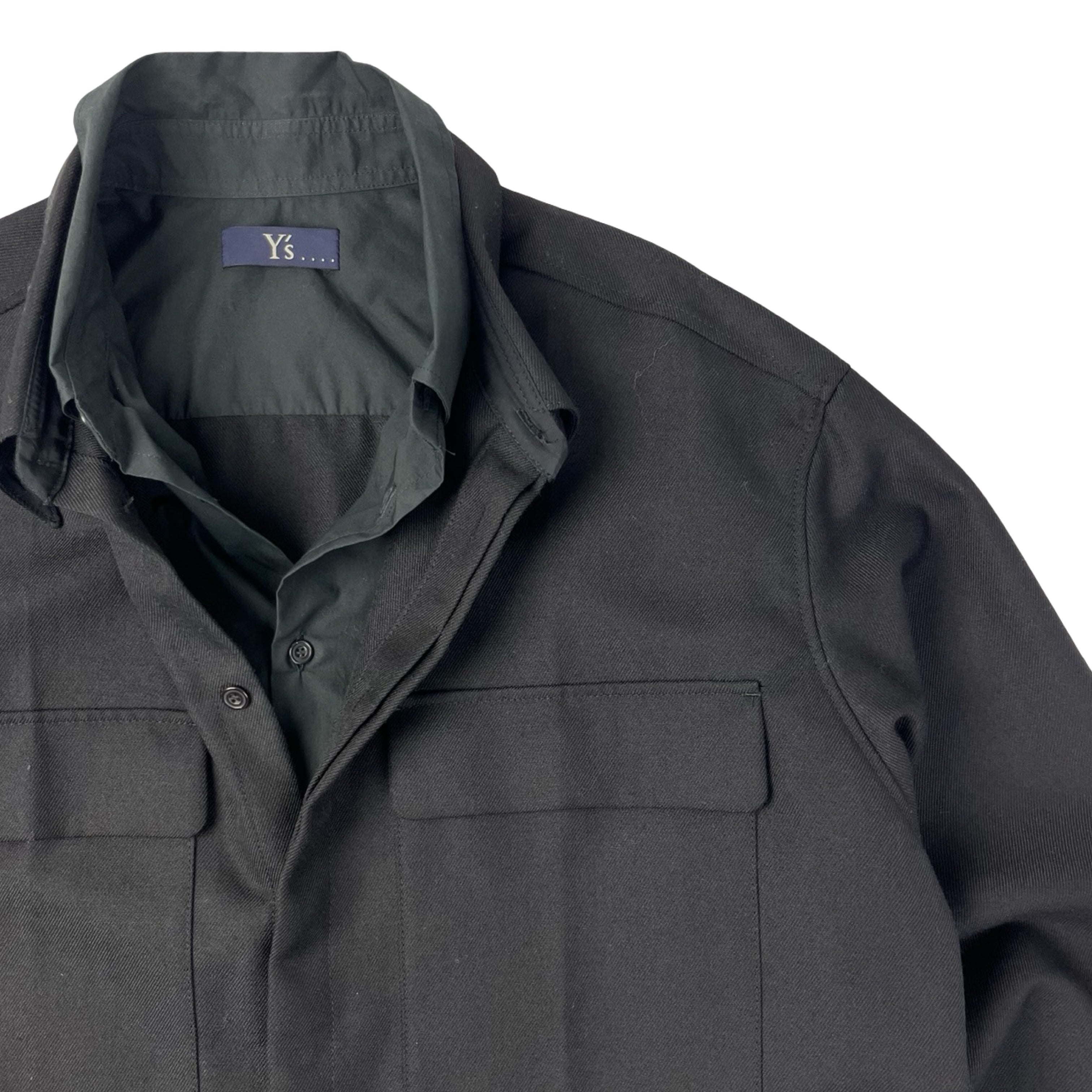 Y's By Yohji Yamamoto Layered Over Shirt