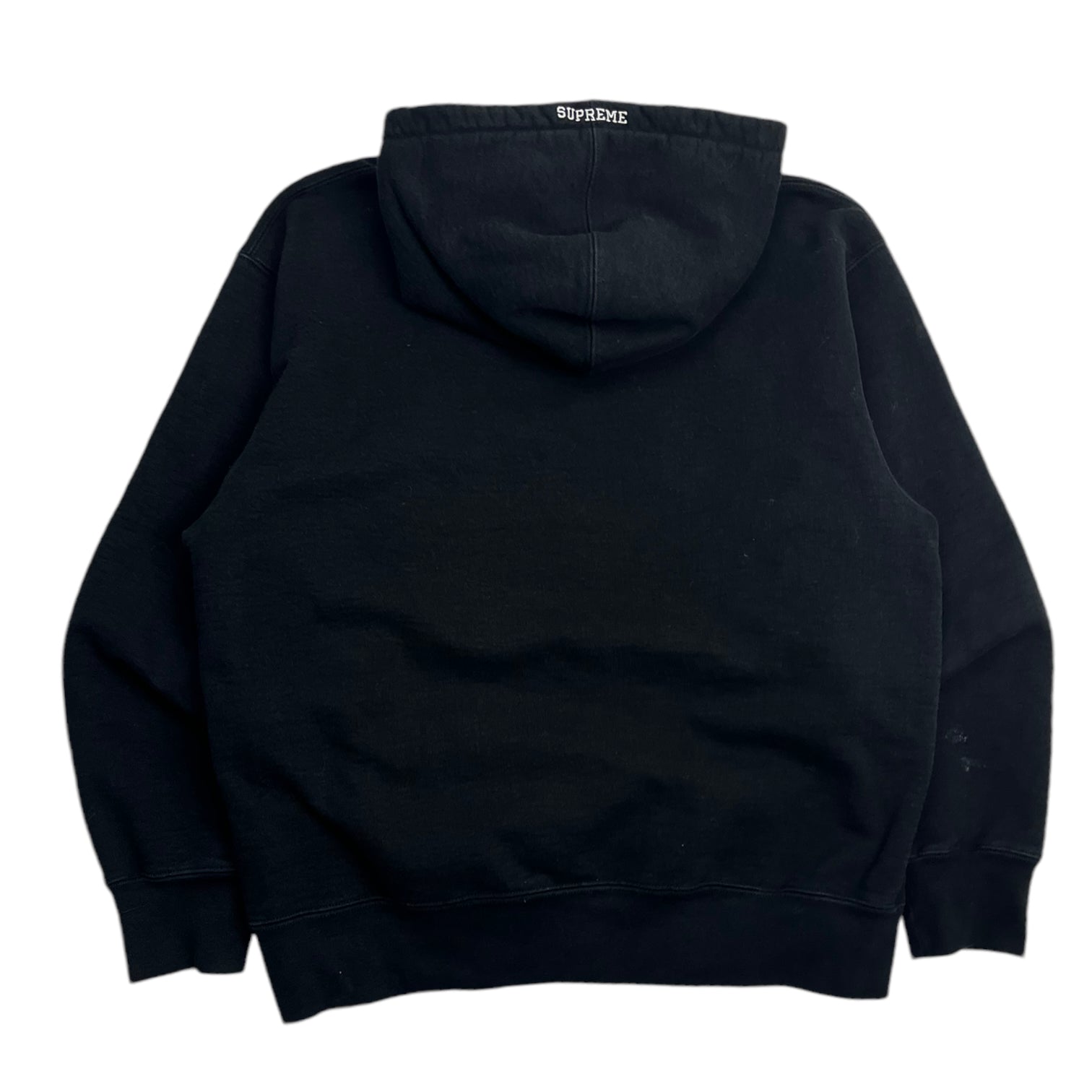 Supreme S Logo Horns Hoodie Black