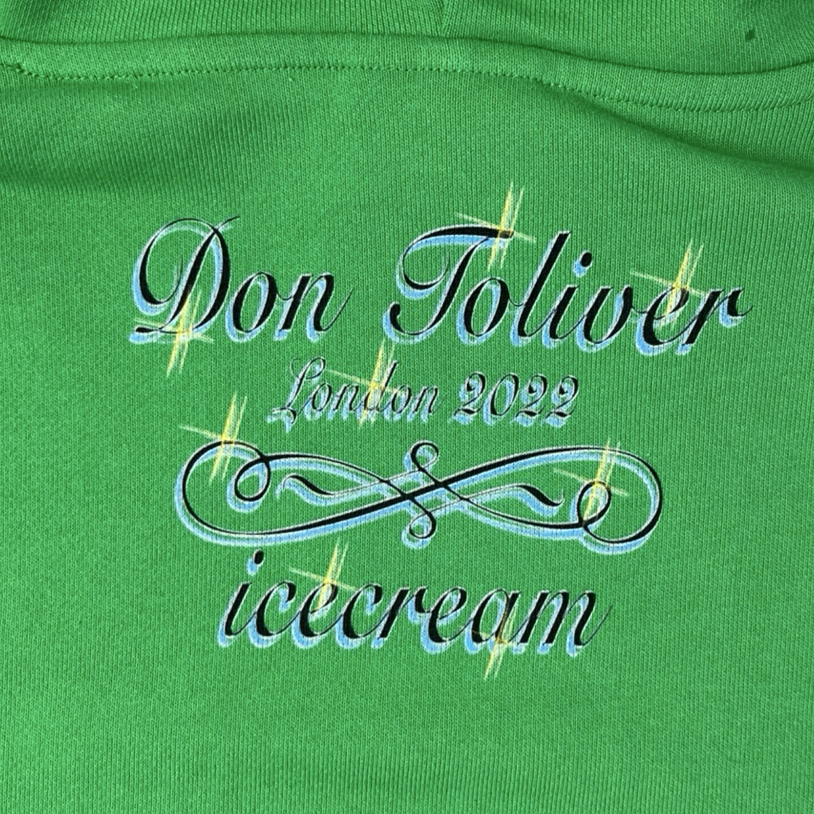 ICECREAM Don Toliver Hoodie Green