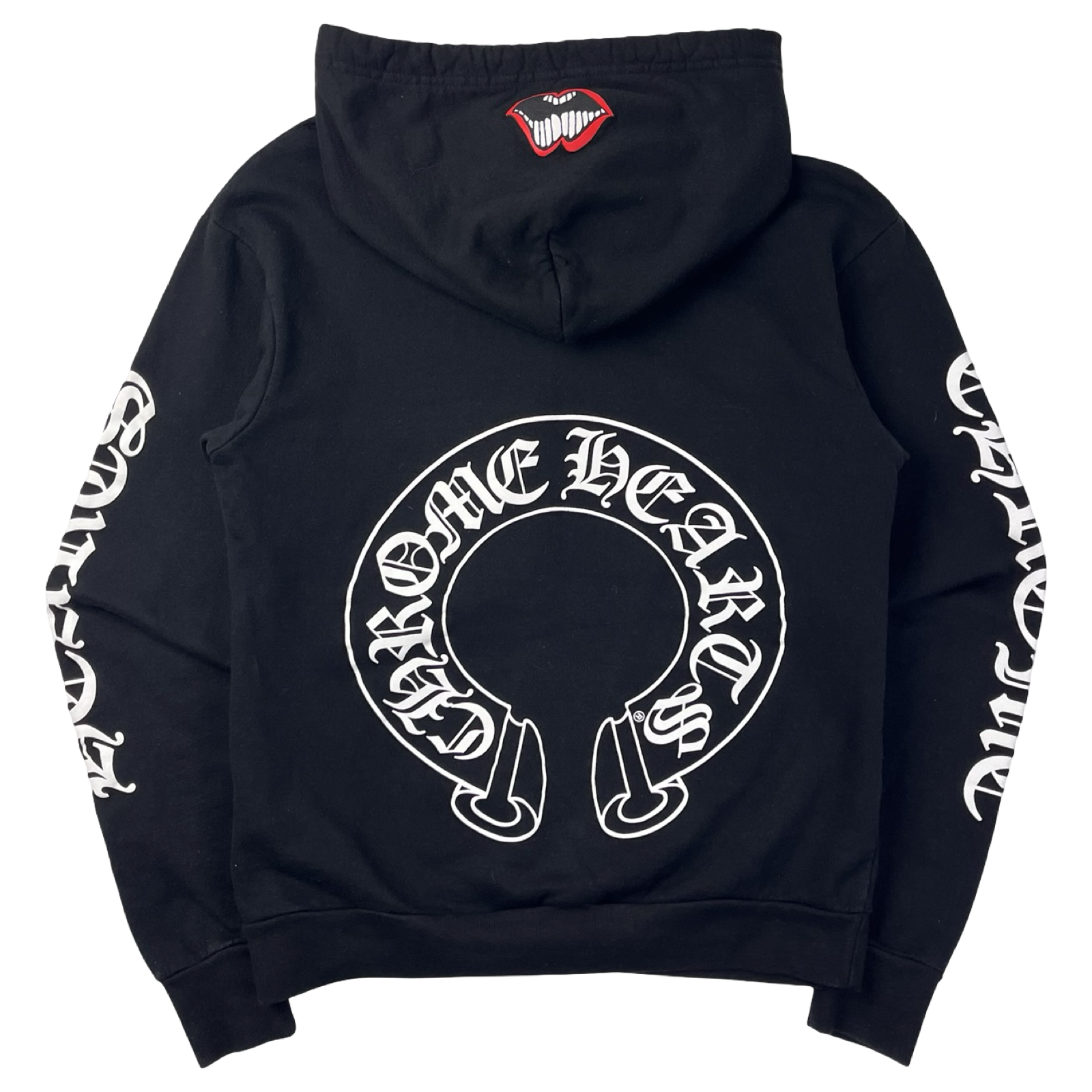 Chrome Hearts Matty Boy Chomper Horseshoe Hoodie Black