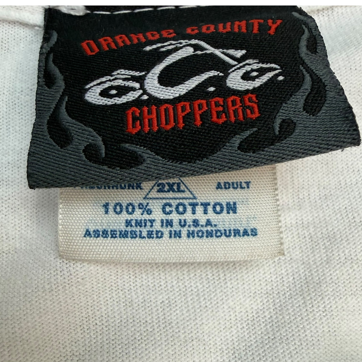 Vintage Orange County Choppers L/S Tee White