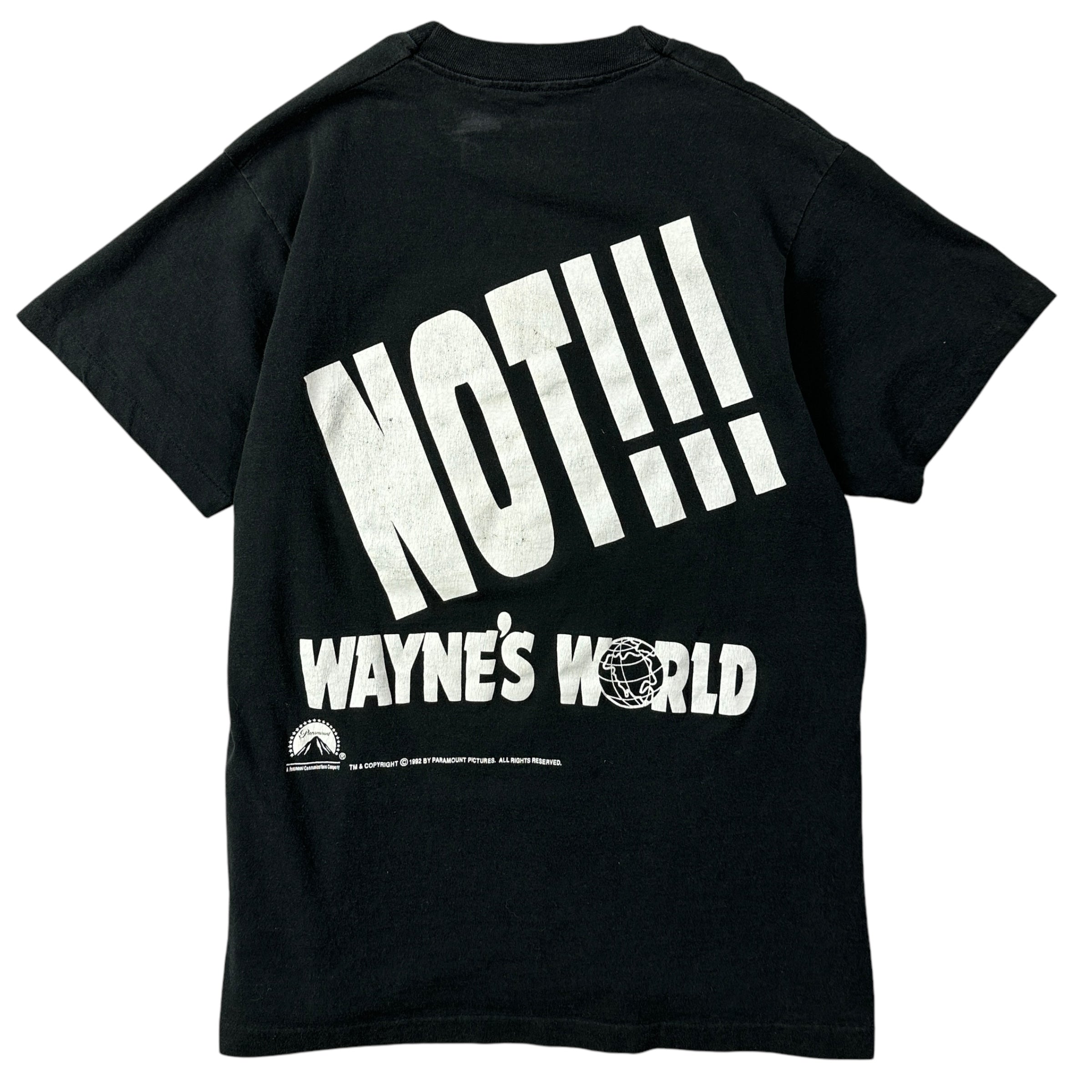 1990’s Waynes World Movie Promo Tee Black