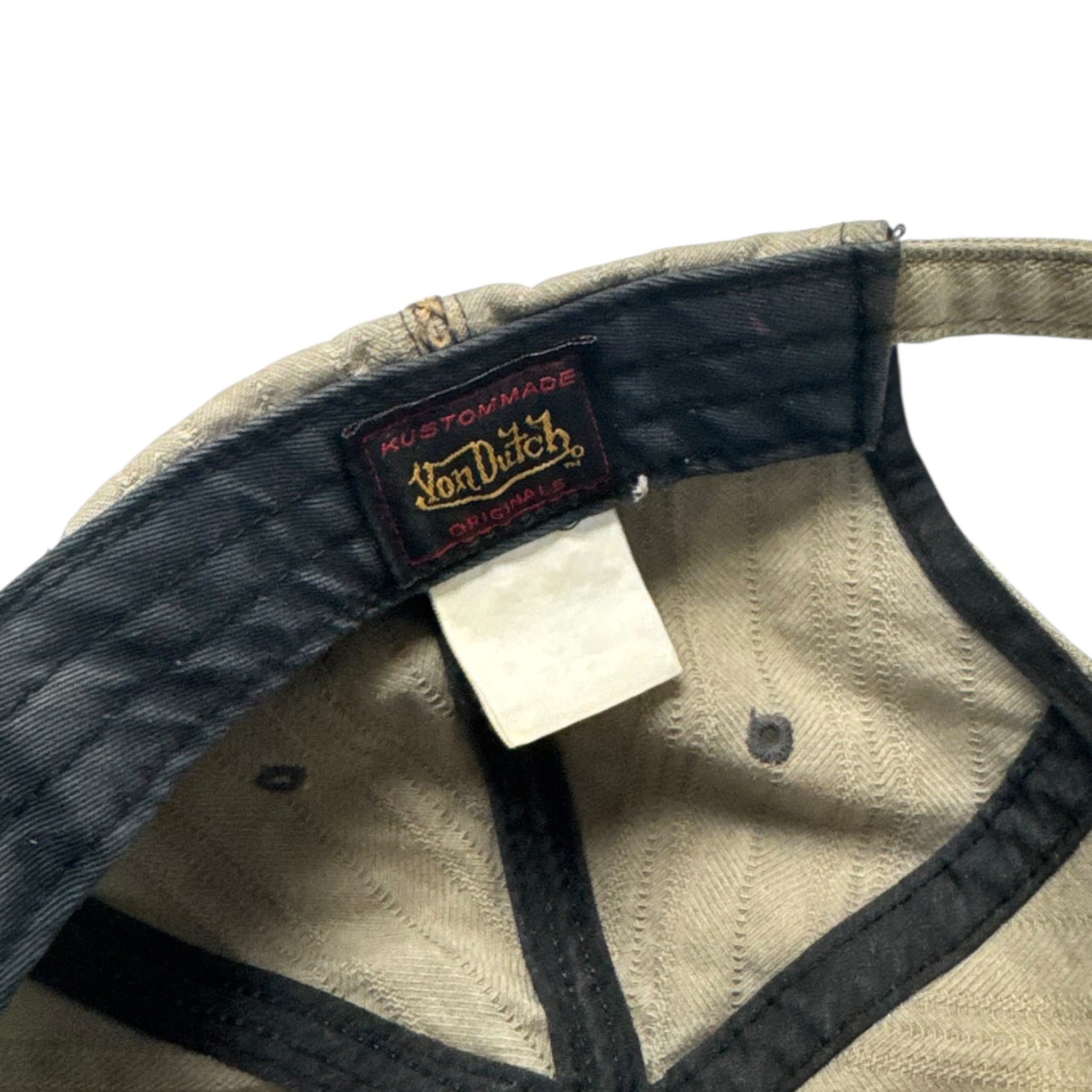 Vintage Y2K Von Dutch Distressed Hat