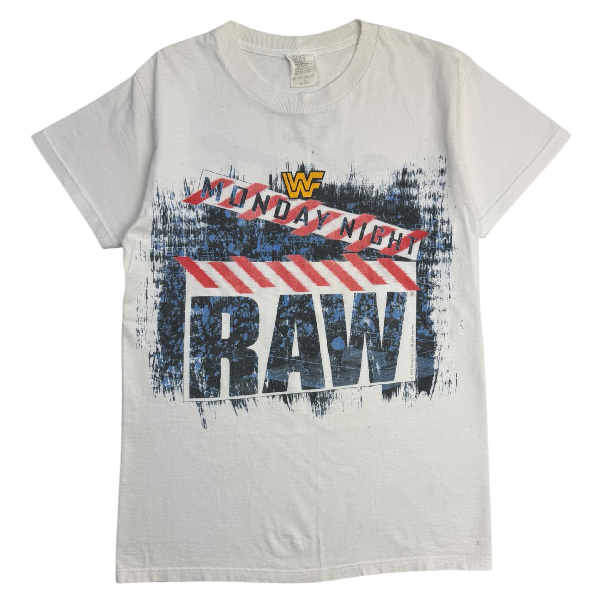 1995 WWF Monday Night Raw "I Get Raw" T-Shirt
