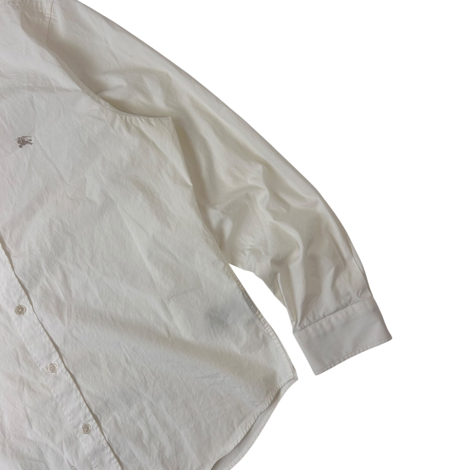 Burberry Button Up Shirt White