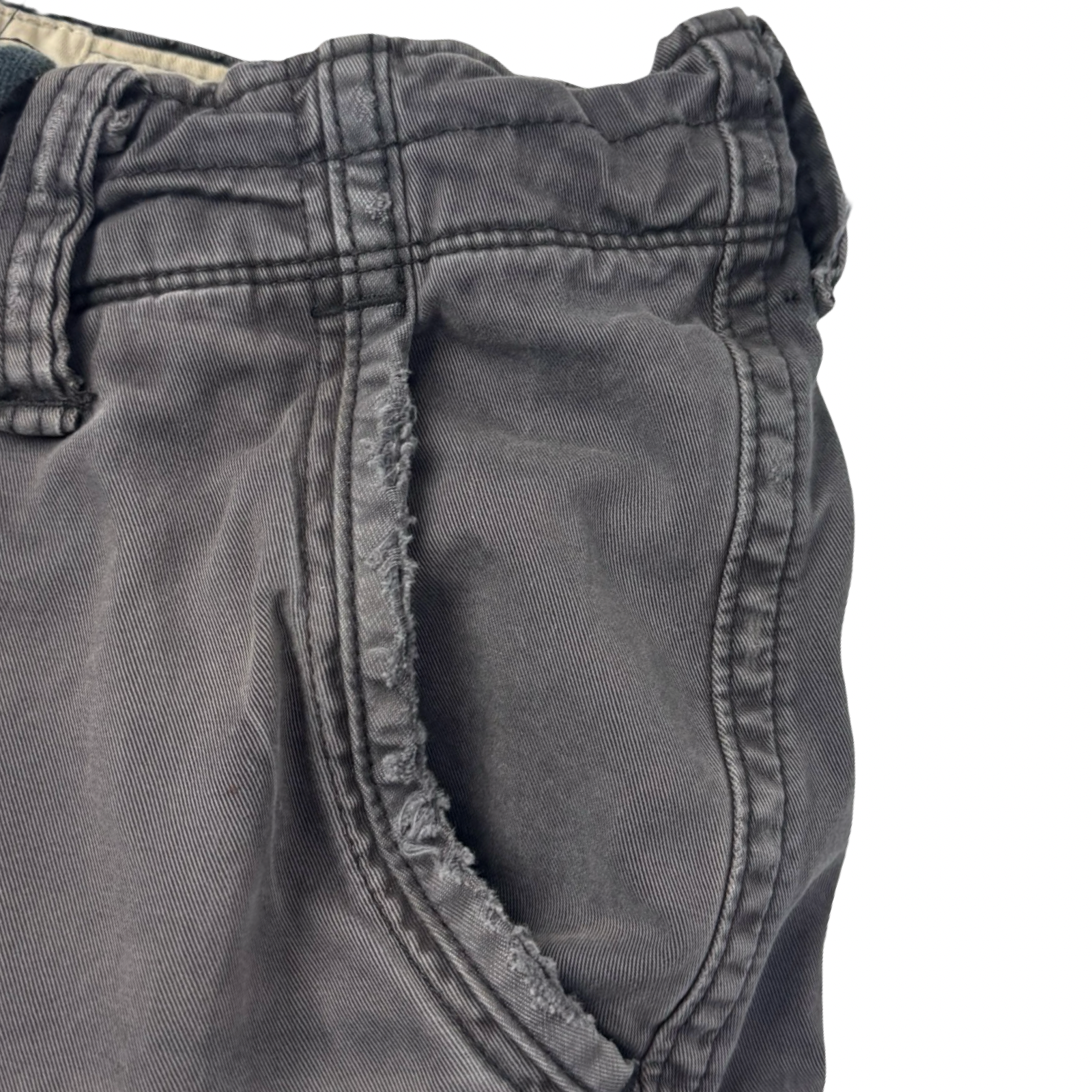 Vintage Abercrombie & Fitch Cargo Shorts Faded Navy