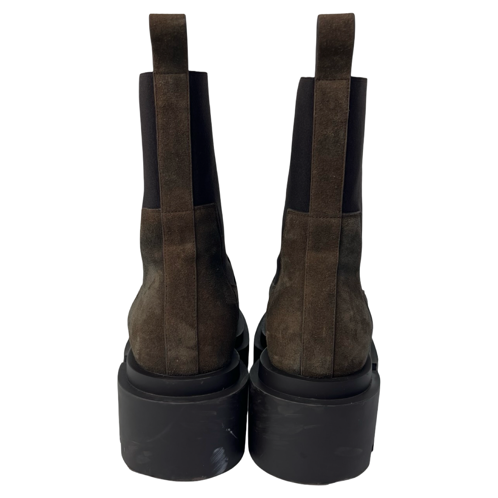 Rick Owens Runway Beatle Bogun Suede Boot (Used)