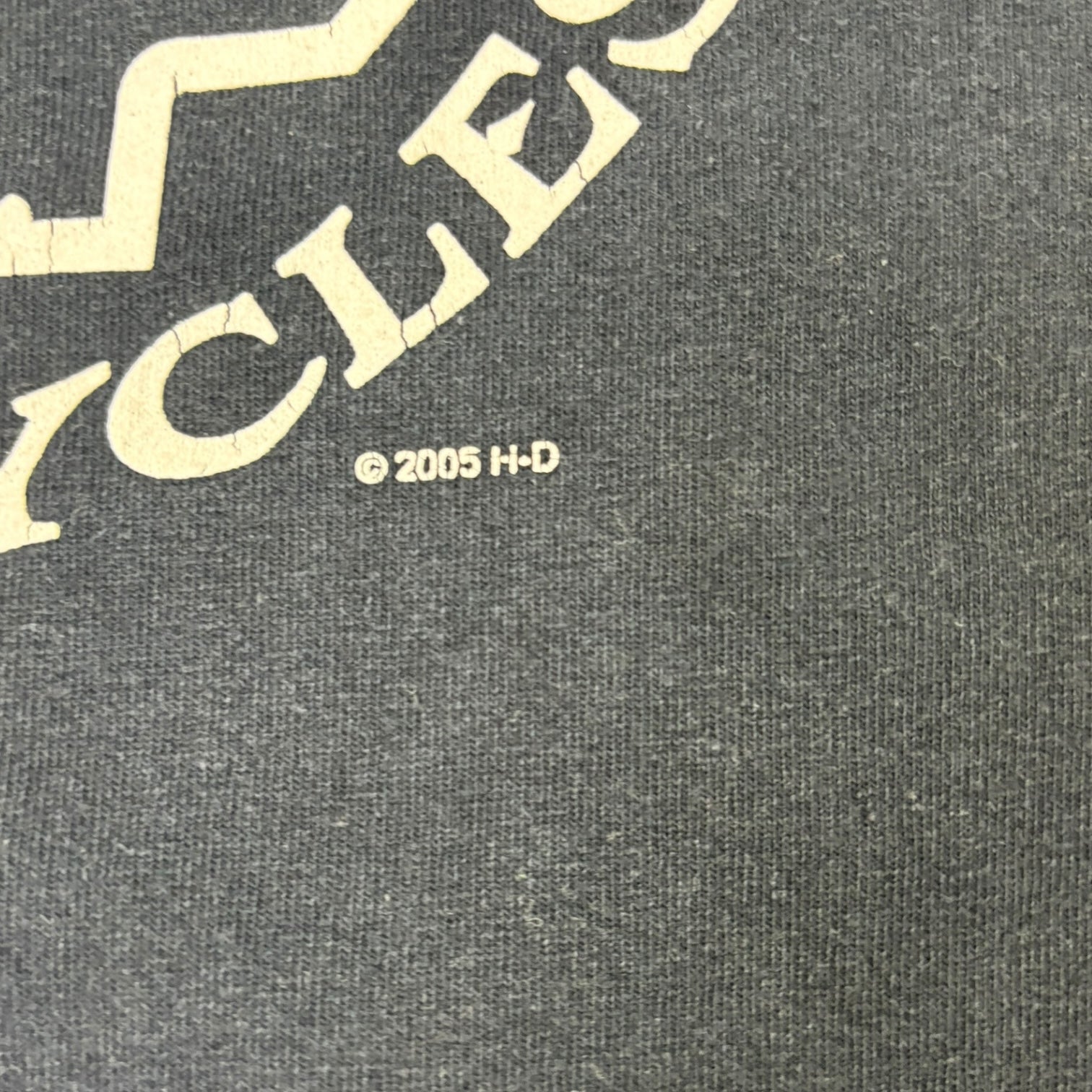 2005 Harley Davidson of Langley, BC Skull Longsleeve Black