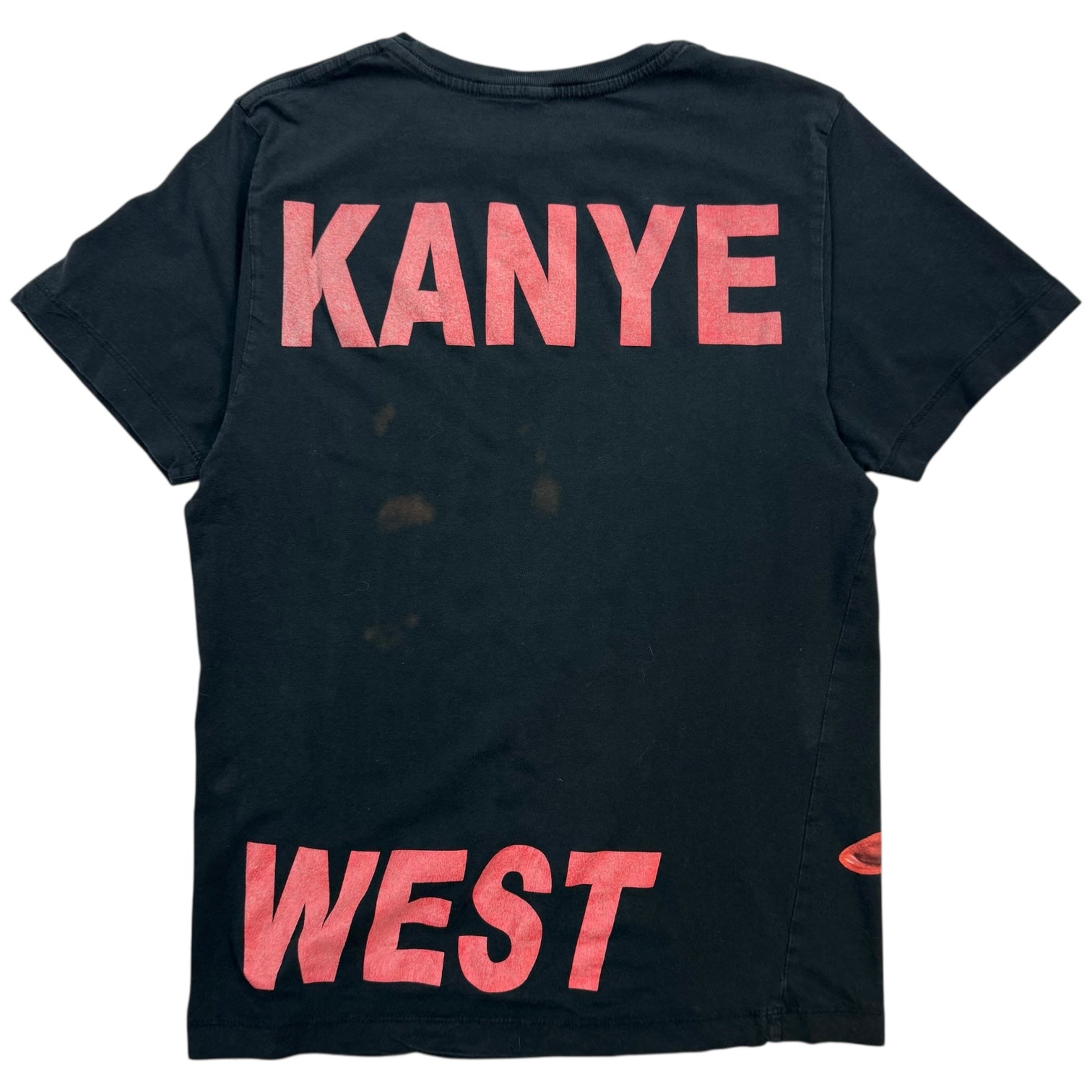 Vintage Kanye West George Condo Artwork Tee Black