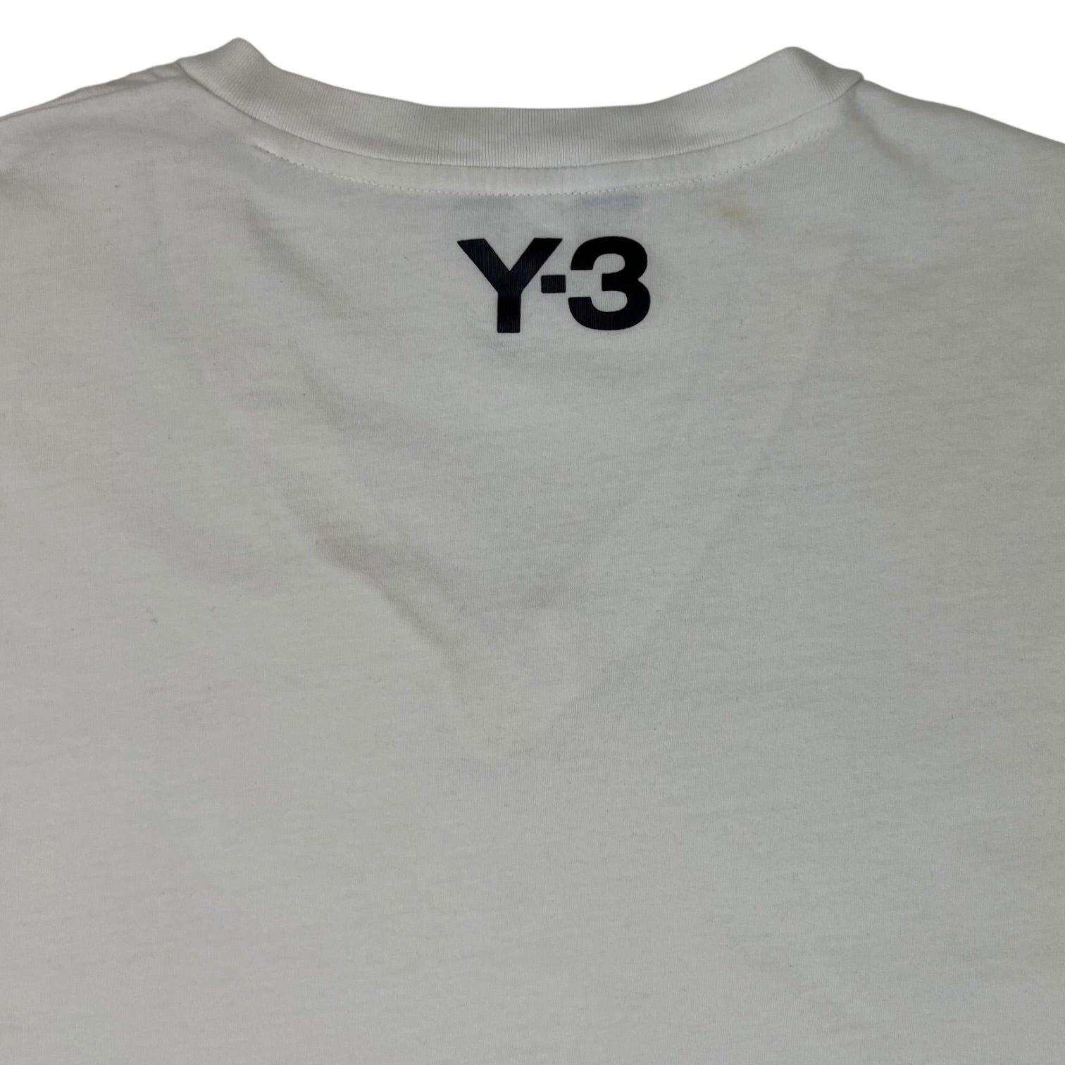 Y-3 V- Neck T-Shirt White