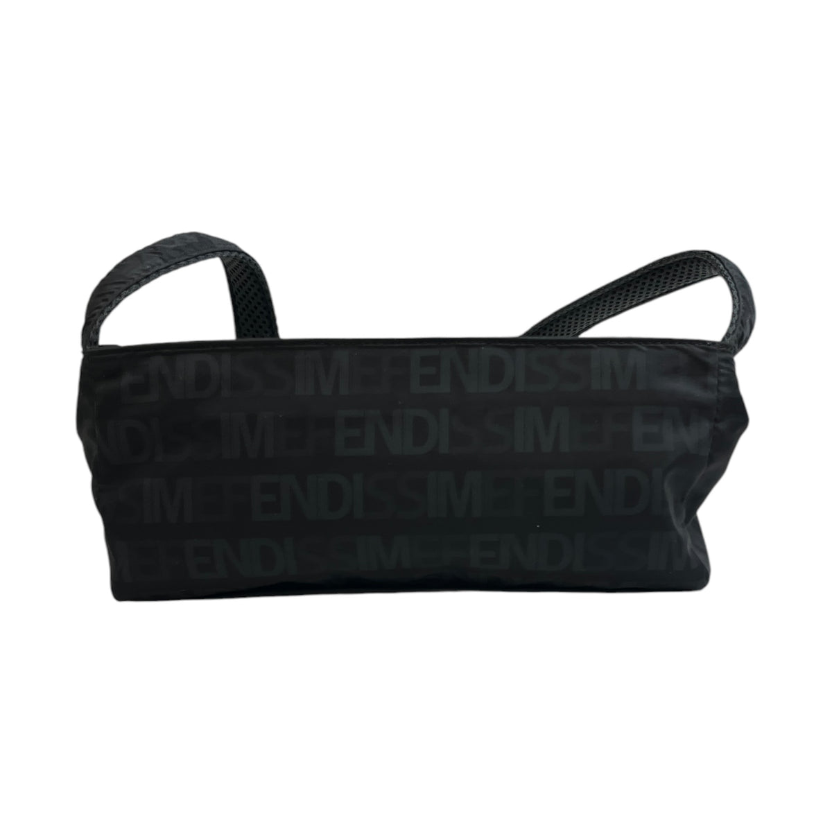 (W) Fendissime Logo Jacquard Pouch Shoulder Bag
