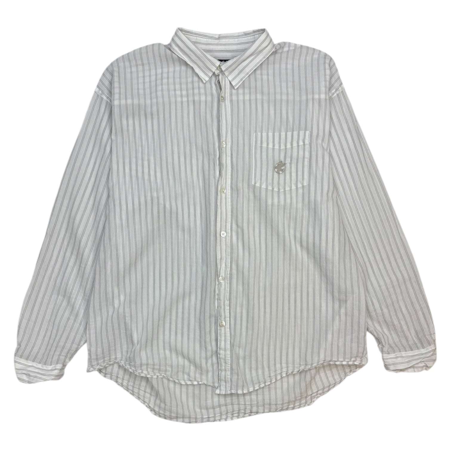 Stüssy Classic Striped Shirt White