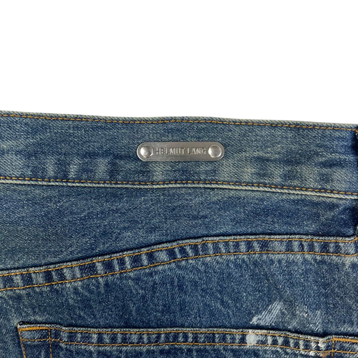 Helmut Lang Cropped Wide Leg Painter Jeans