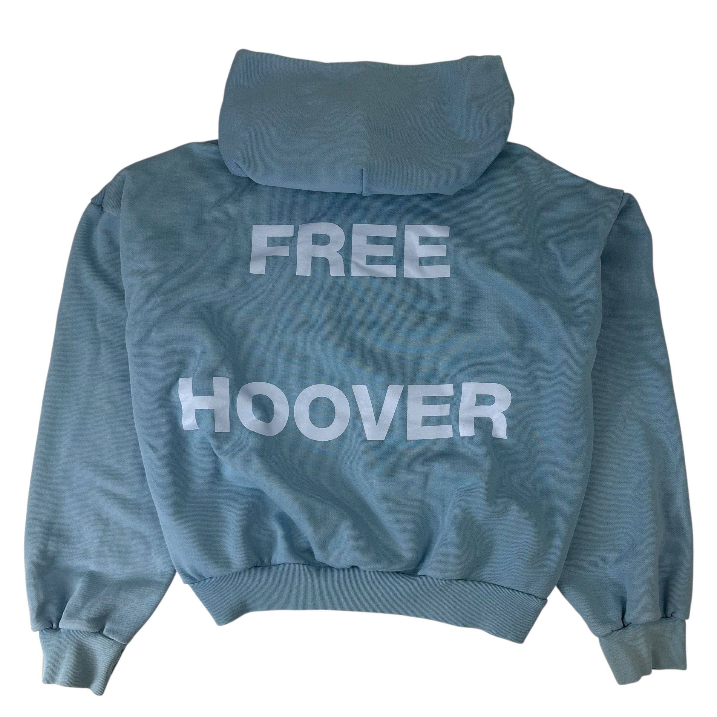 Kanye West “Free Hoover” Hoodie Blue
