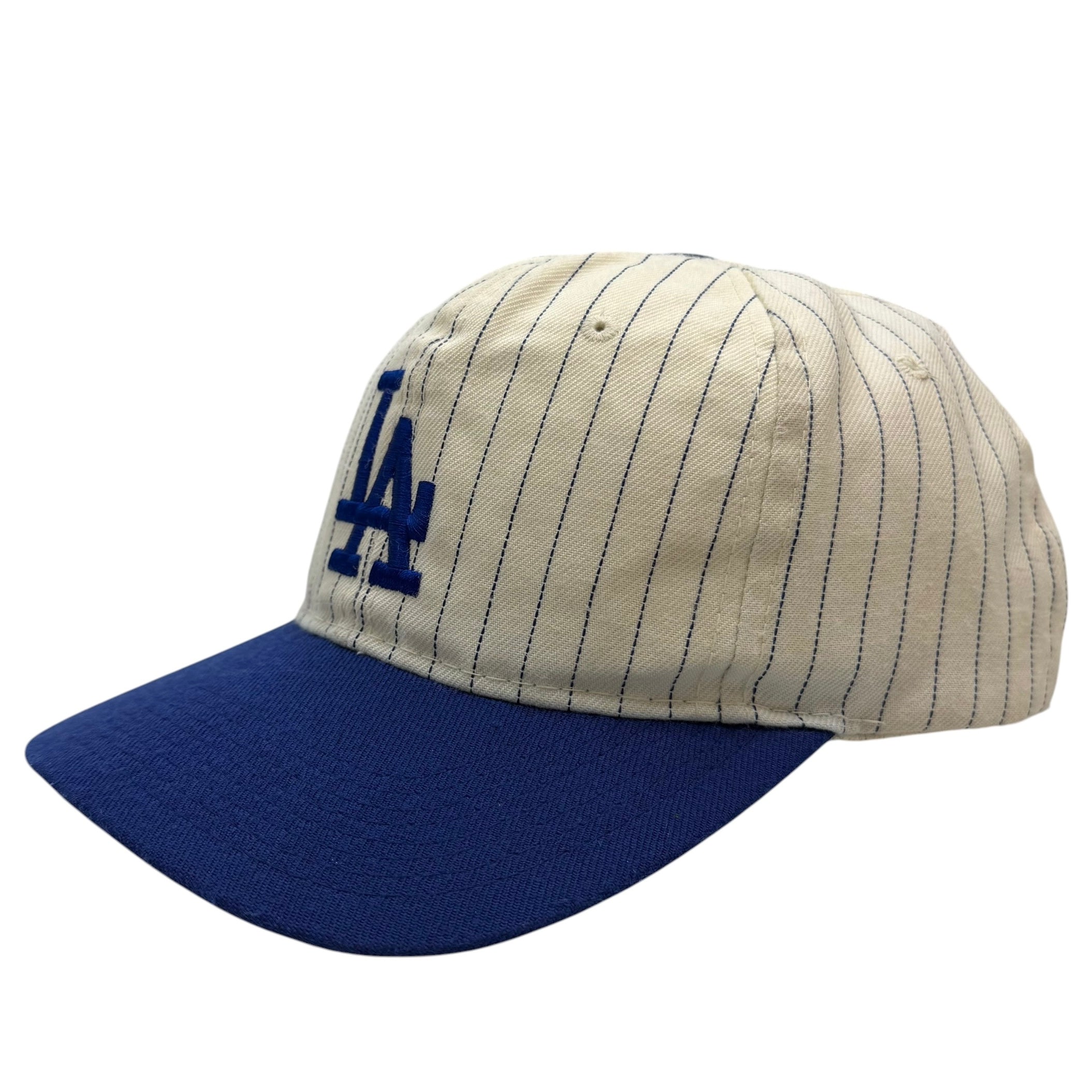 Vintage Los Angeles Dodgers Pinstripe Sports Specialties Snapback White