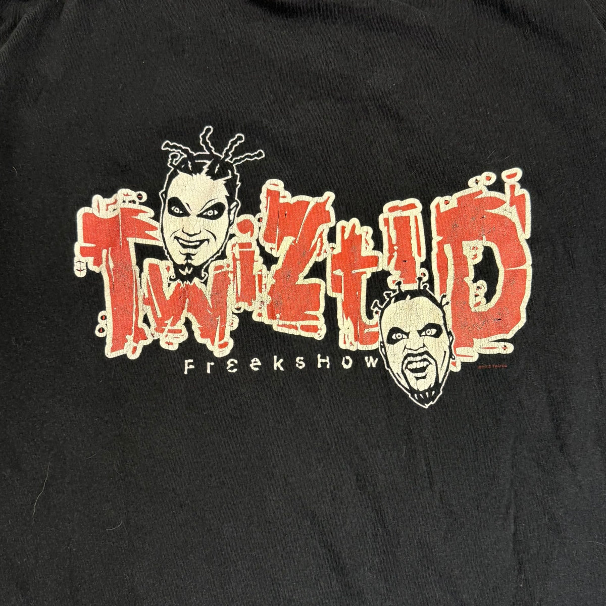 Vintage Twistzid Freakshow Tee Black
