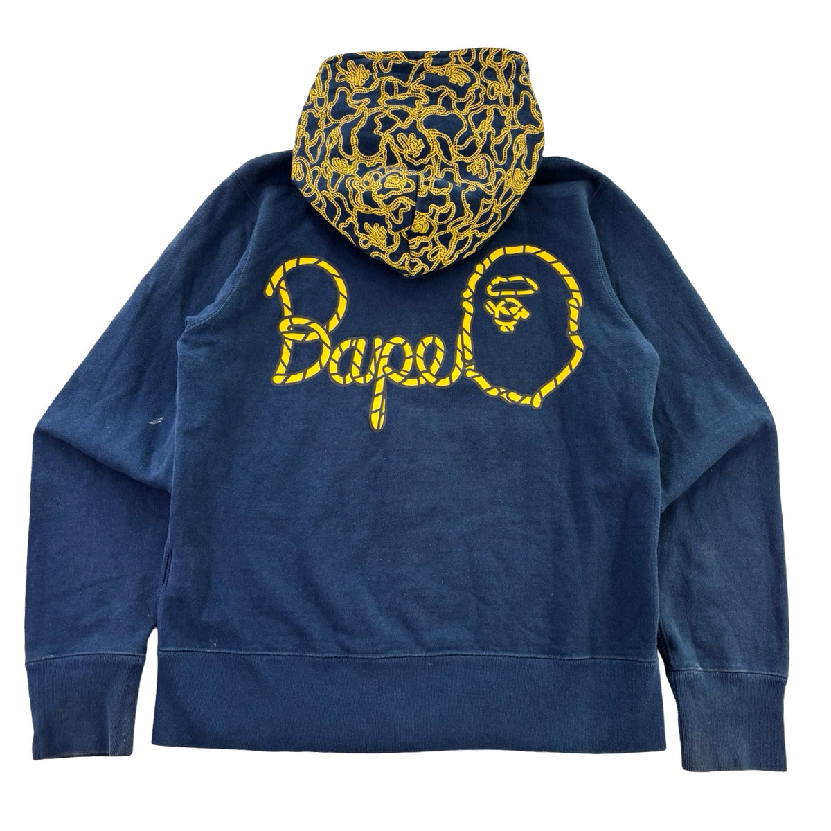 BAPE Baroque Chain Full-Zip Hoodie Navy
