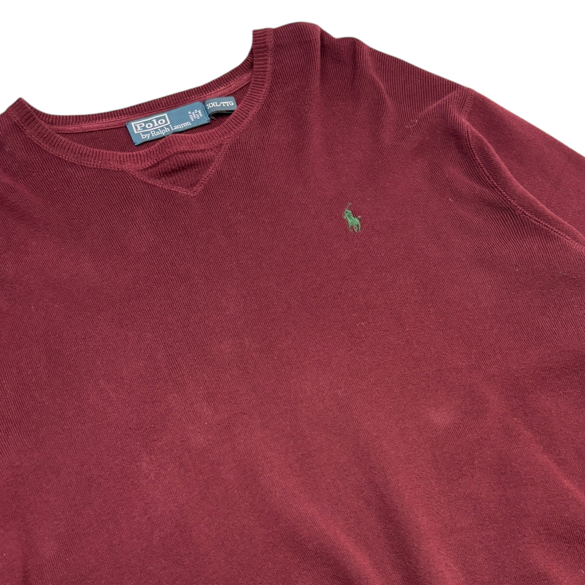 Vintage Polo Ralph Lauren Knit Wine